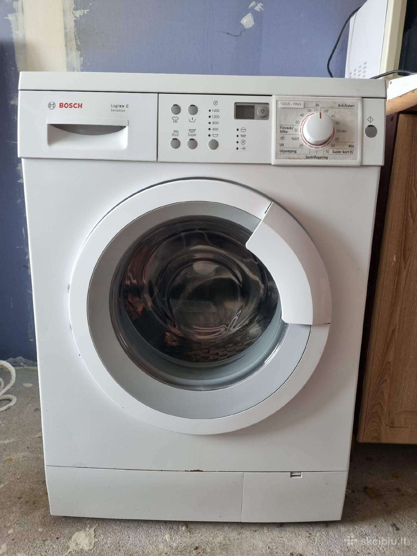 Bosch Logixx 8 sensitives skalbimo mašina