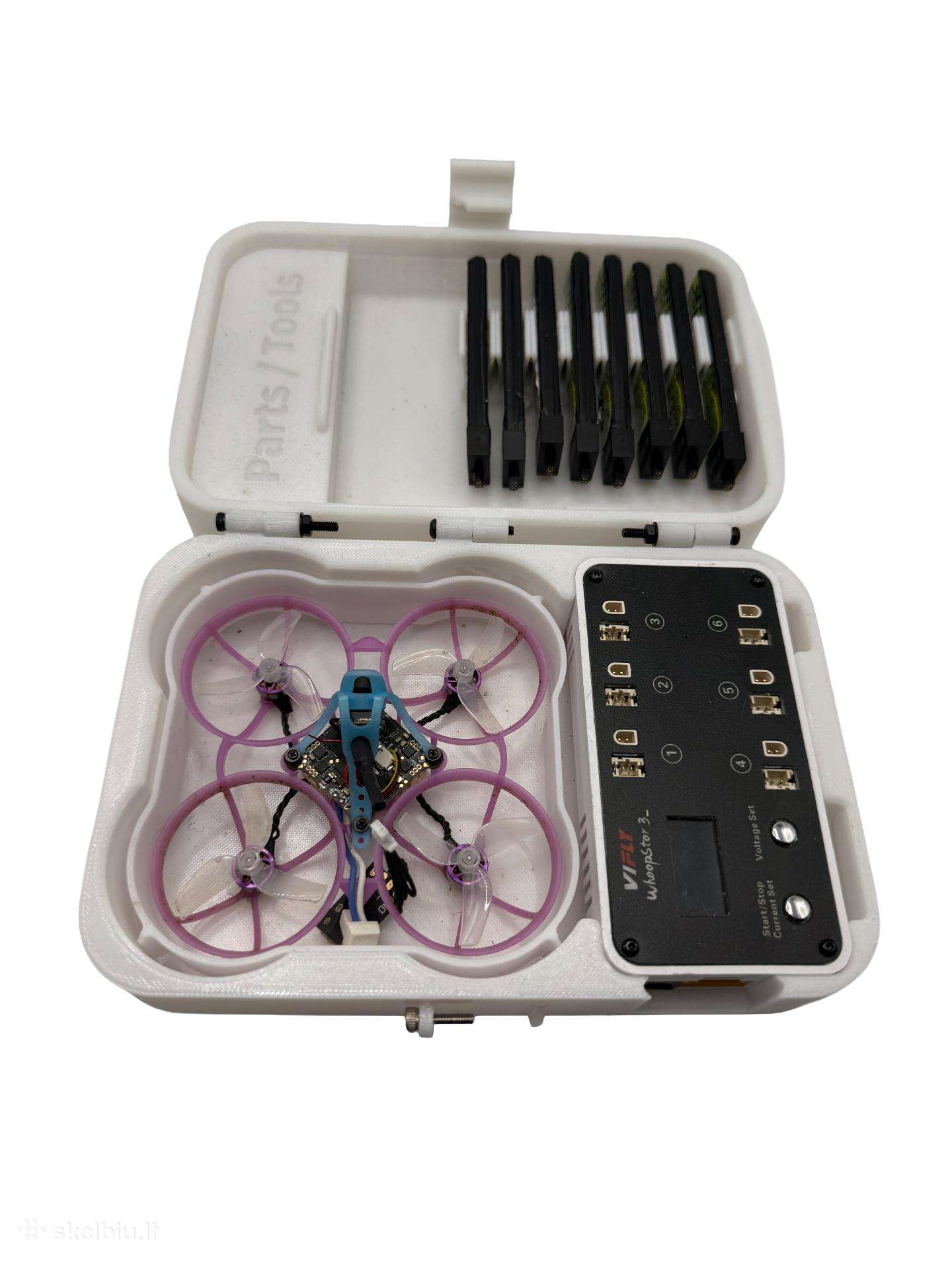 Betafpv Air75 Elrs komplektas, 8 baterijos, Whoops