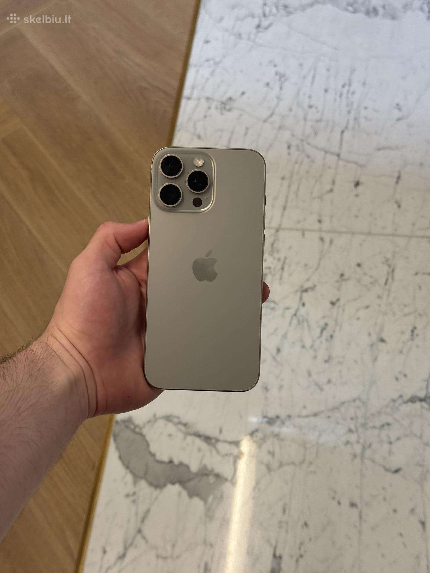 Apple iPhone 16 pro Max 256gb Geros būklės