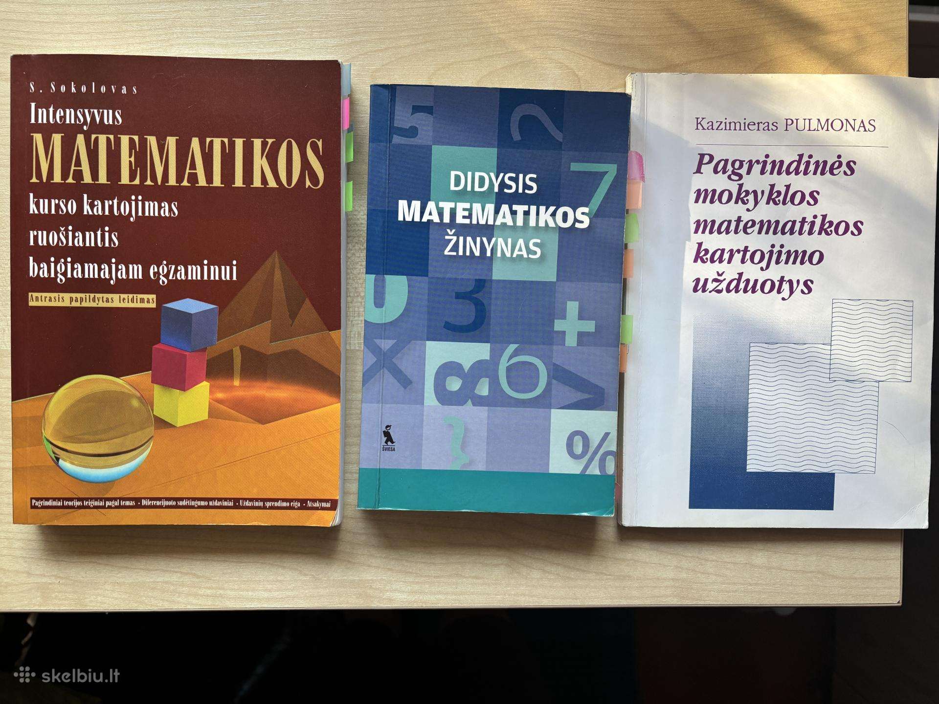 Intensyvus matematikos kurso kartojimas ruošiantis