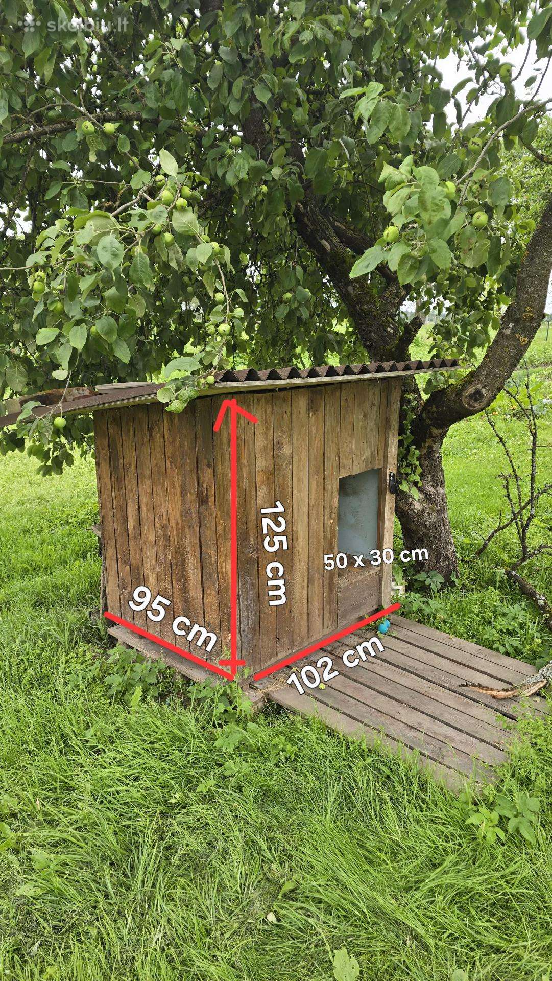Atiduodu apšiltintą šuns būda