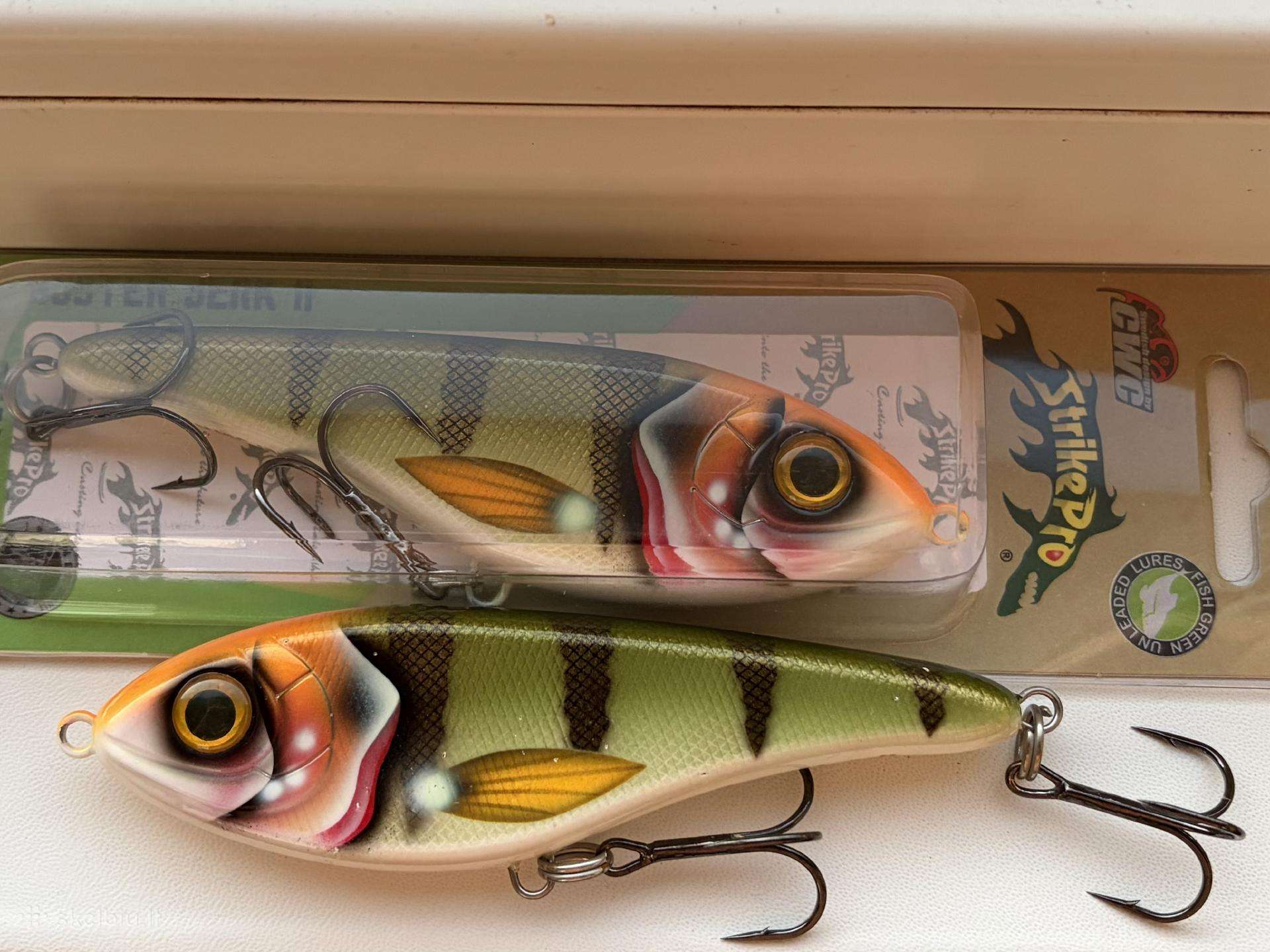 Strike Pro Buster Jerk II 12cm 37gbaby Buster