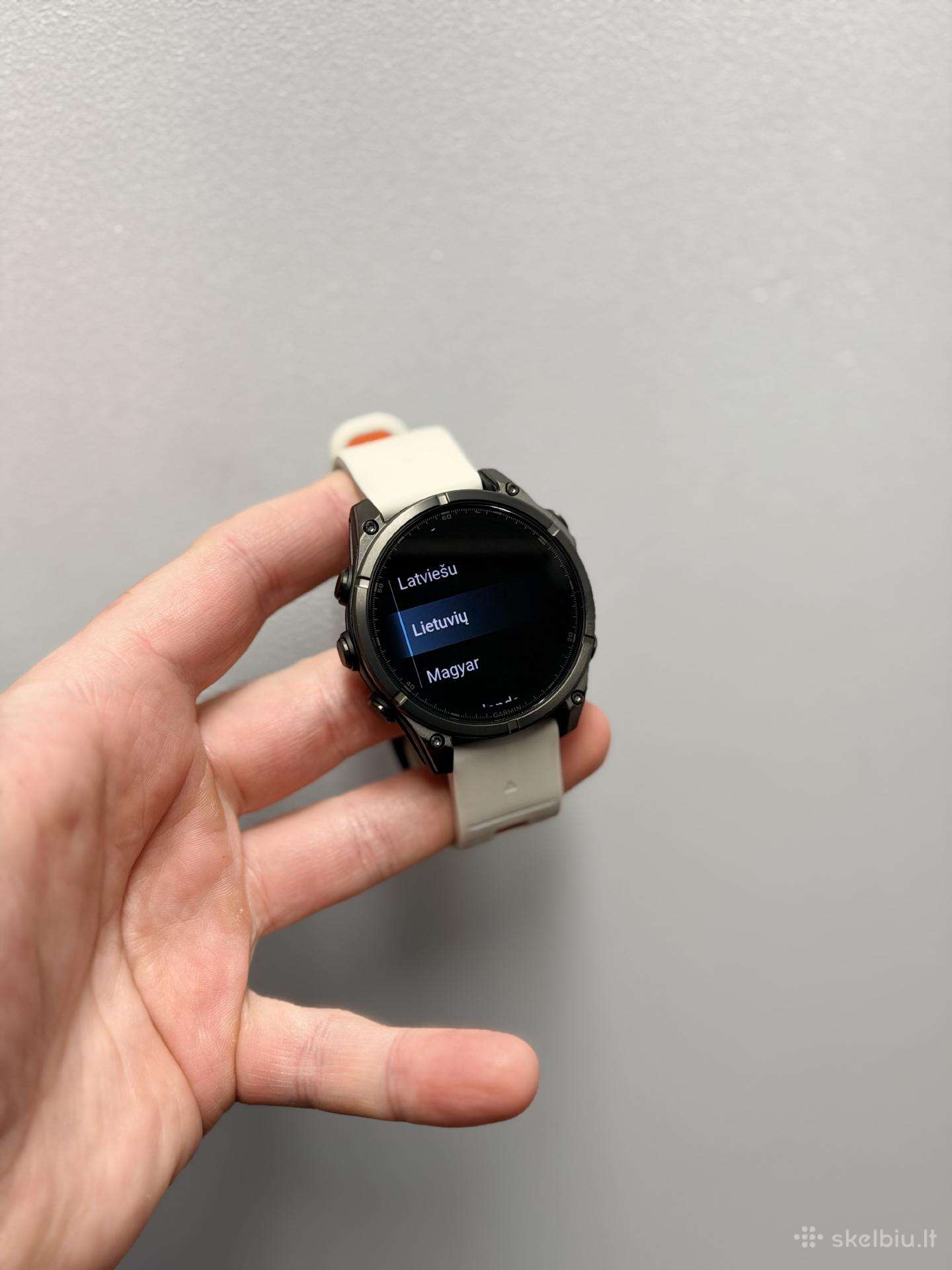 Naujas! Garmin Fenix 8 Sapphire Amoled, 47mm