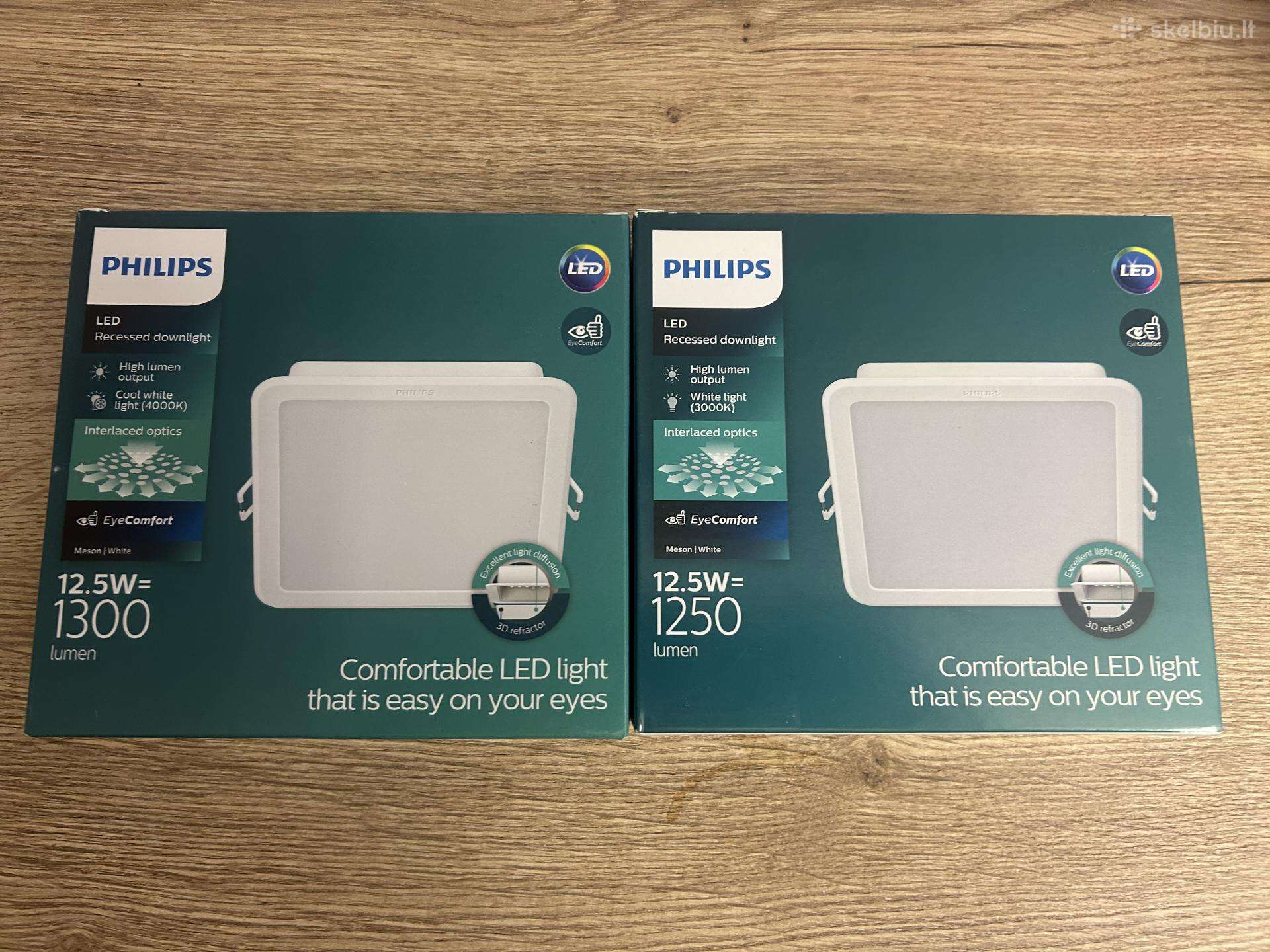 Philips LED paneles 12.5w