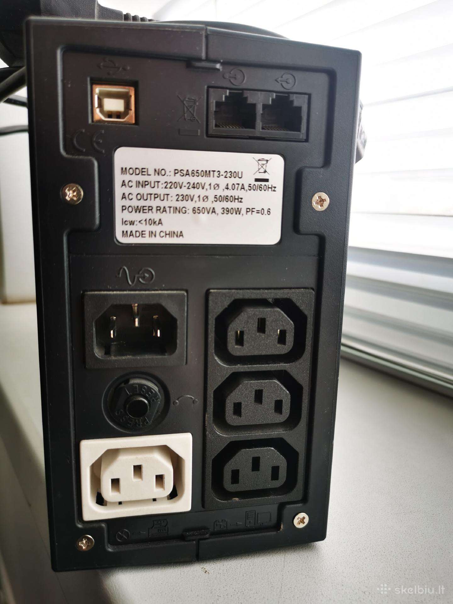 Nepertraukiamo maitinimo šaltinis Nanopower Plus
