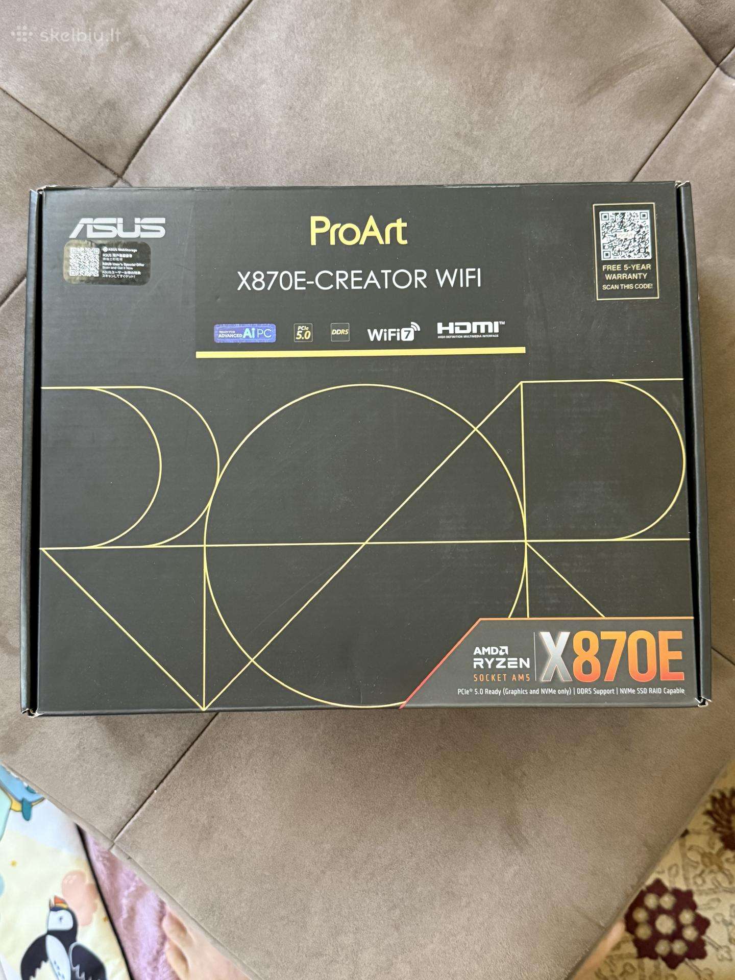 Asus Proart X870e-creator WiFi