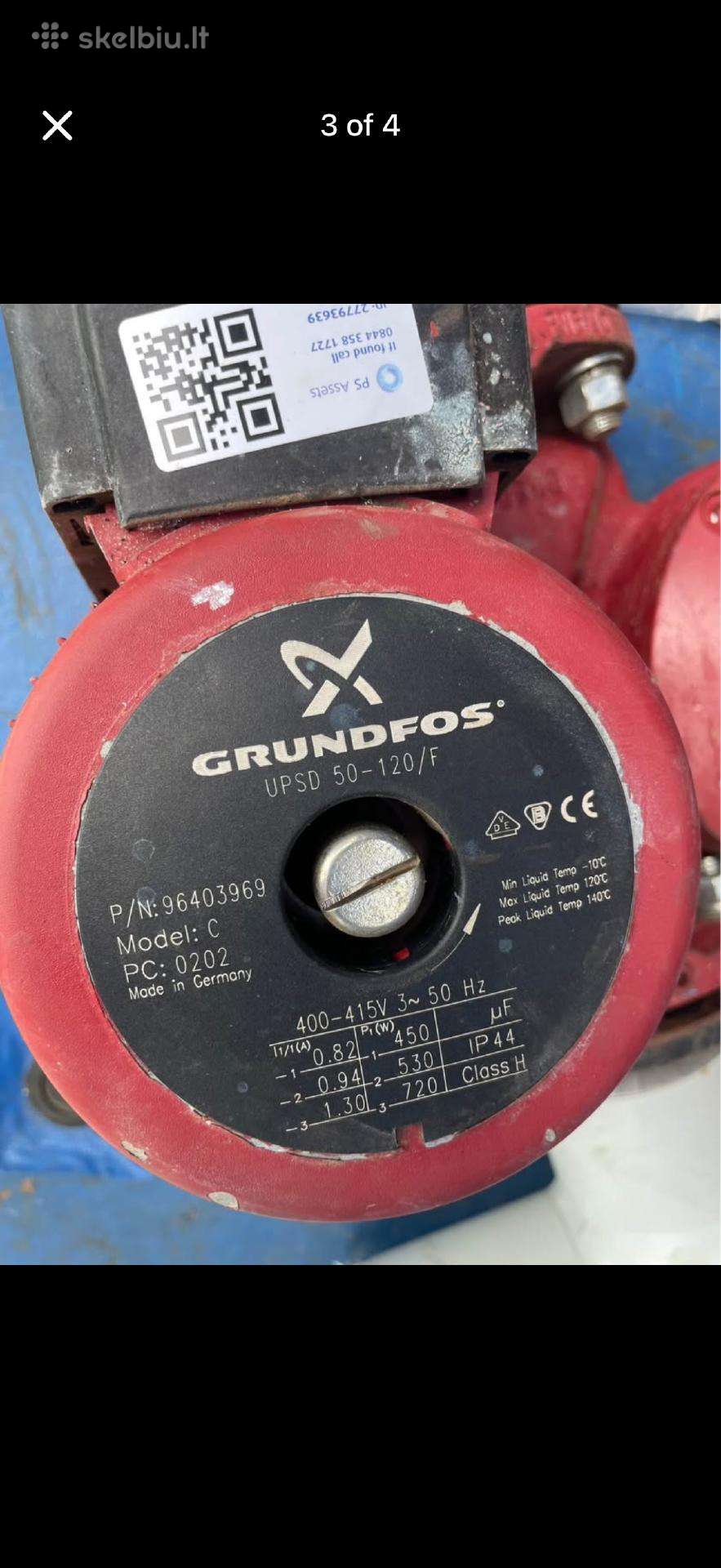 Dvigubasis) cirkuliacinis siurblys Grundfos