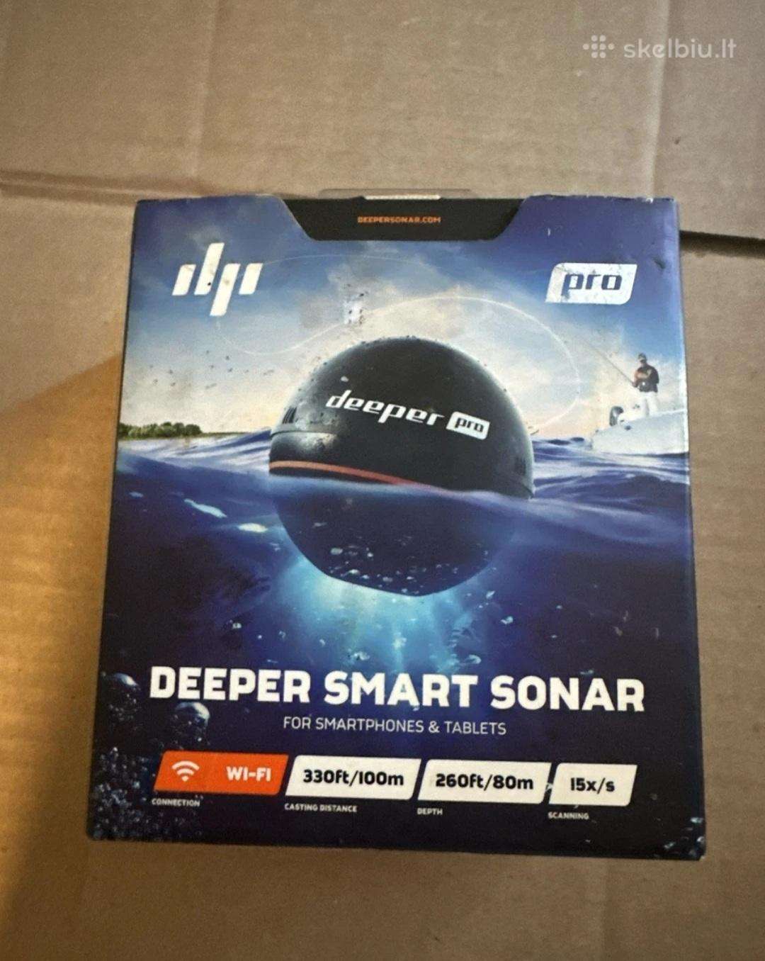 Deeper pro echolotas