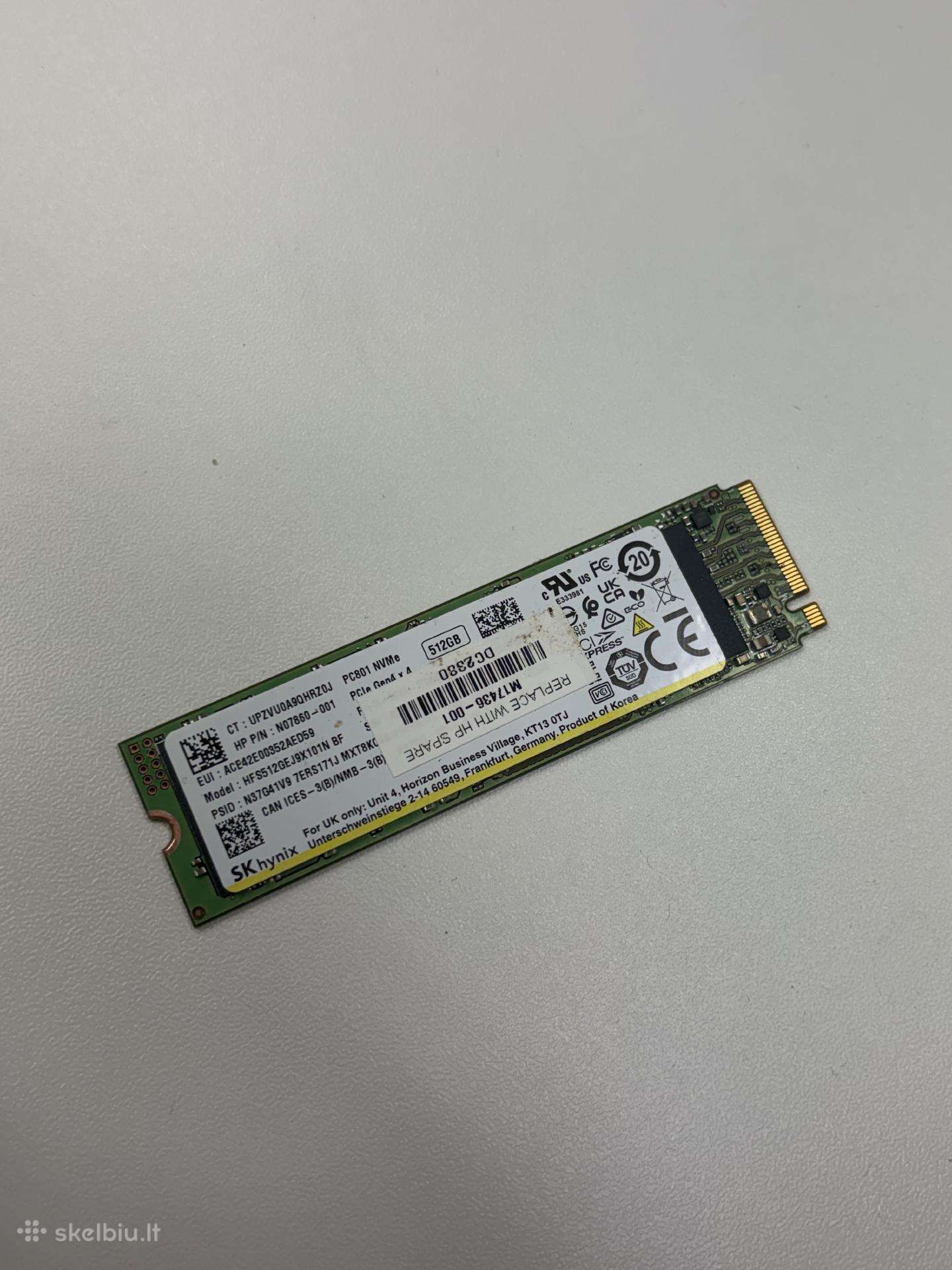 512 GB SSD Nvme Sk Hynix