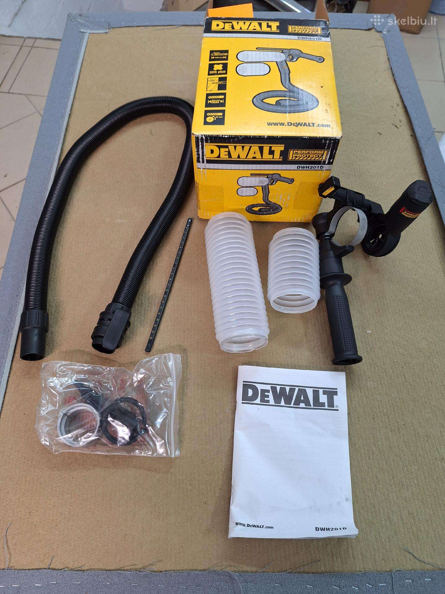 Dulkių nusiurbimo prietaisas Dewalt Dwh201d