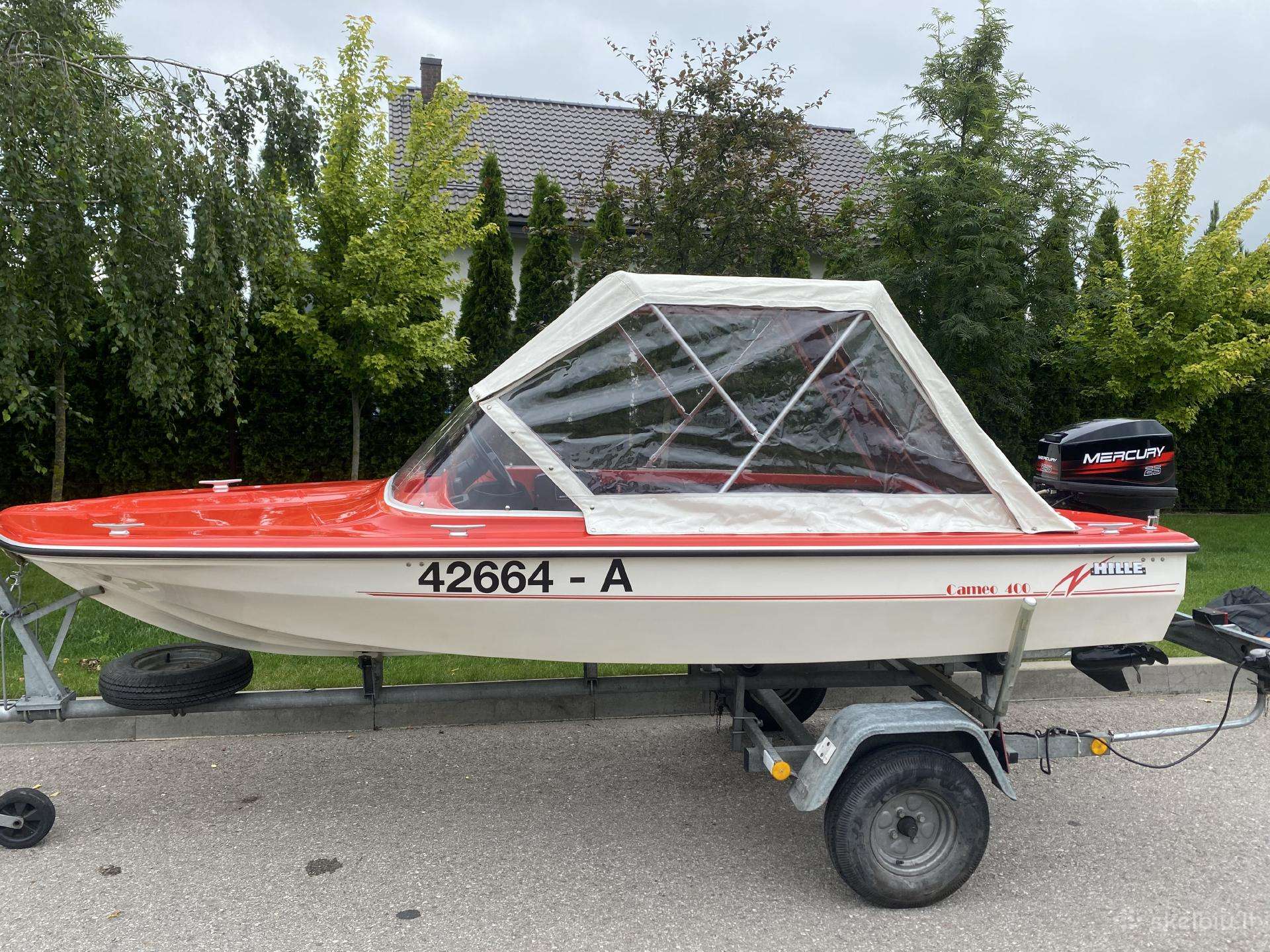 Hille cameo 400, 25ag, nereikia teisių