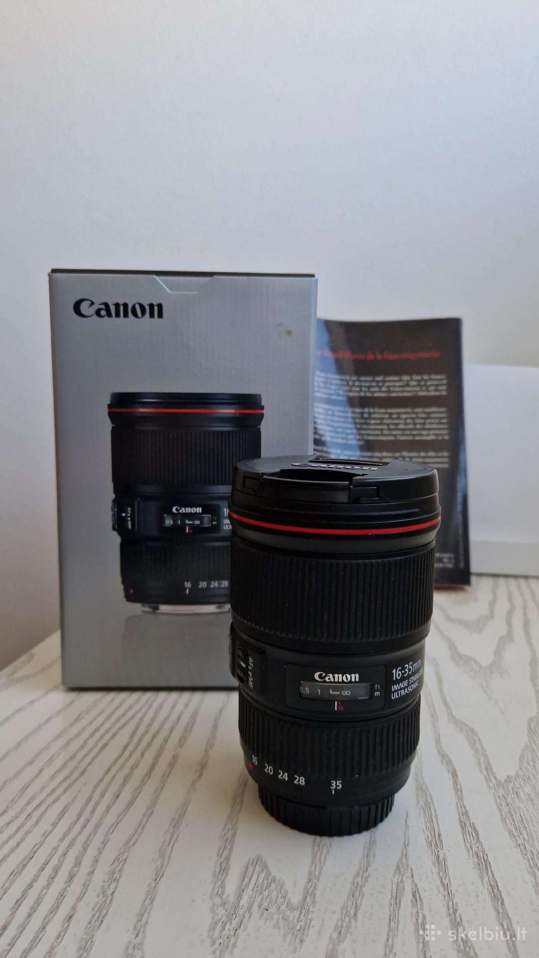 Canon Ef 16-35mm f/4l Is Usm