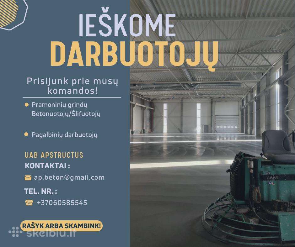 Ieškome komandos pastiprinimo!