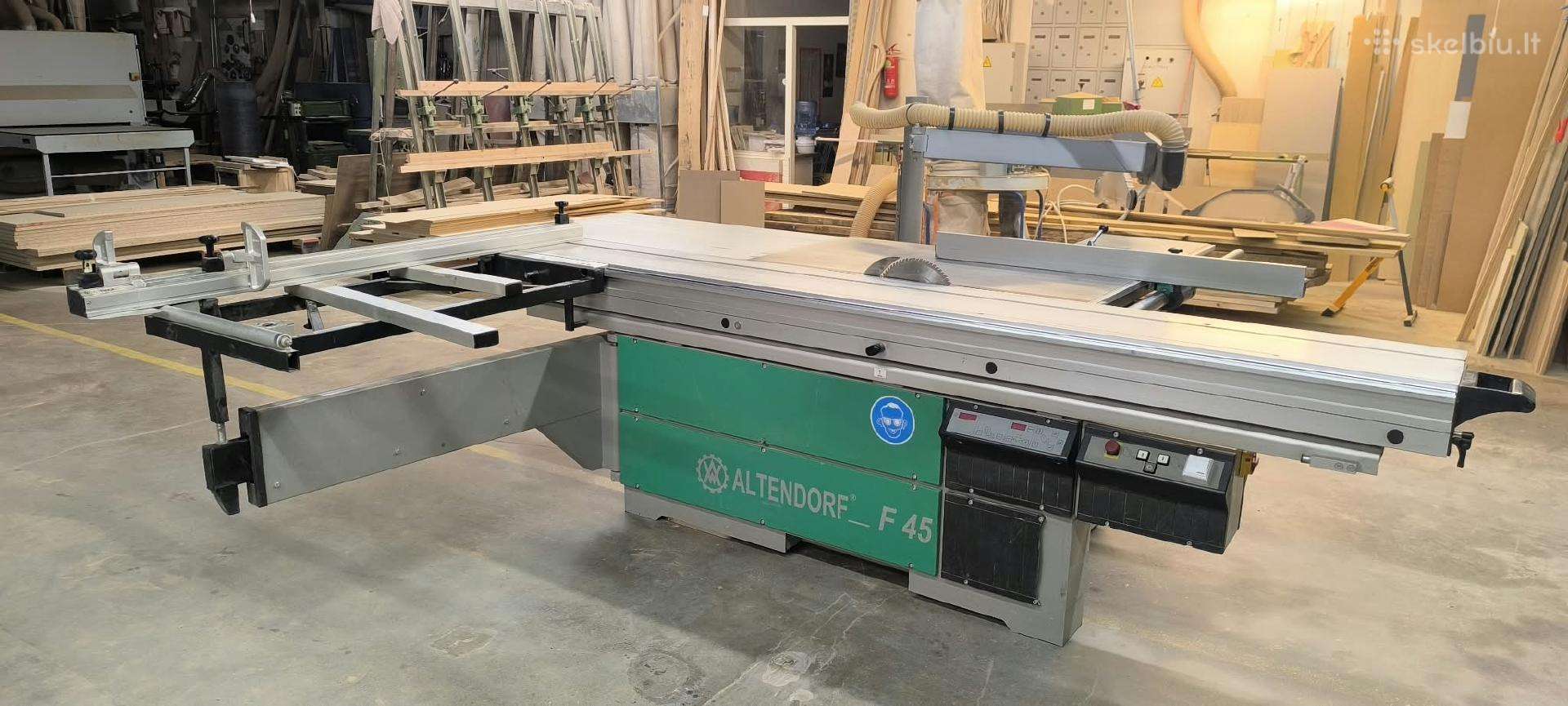 Altendorf F45 sliding table saw