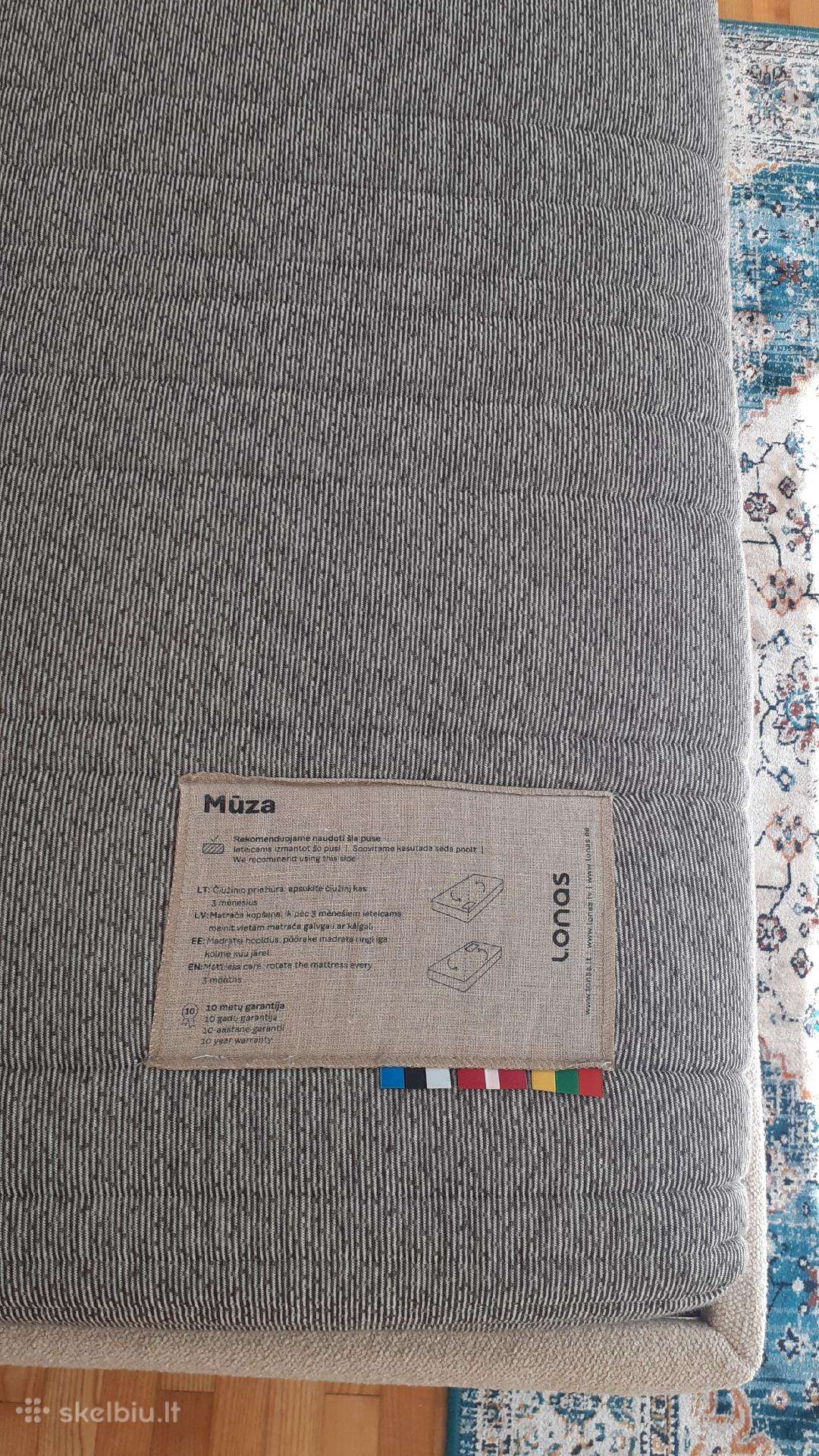 Parduodu lateksinį Lono čiužinį Mūza 180x200