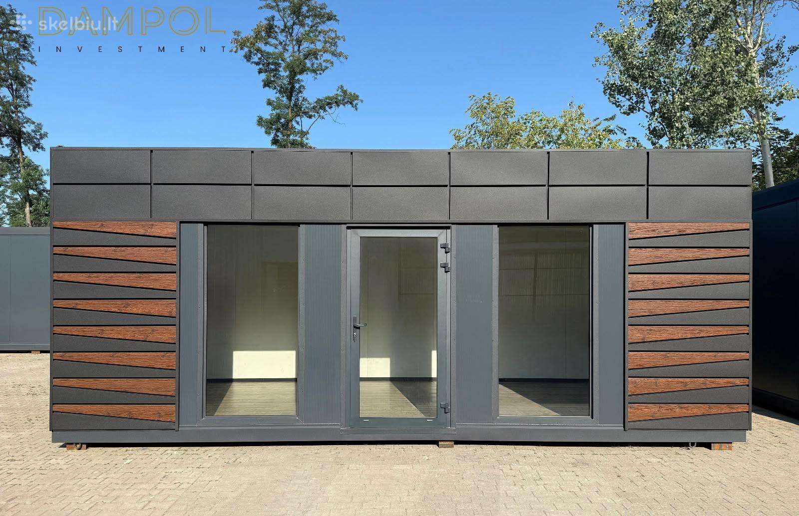 Modulinis biuras / prekybos paviljonas 7x3 m 21