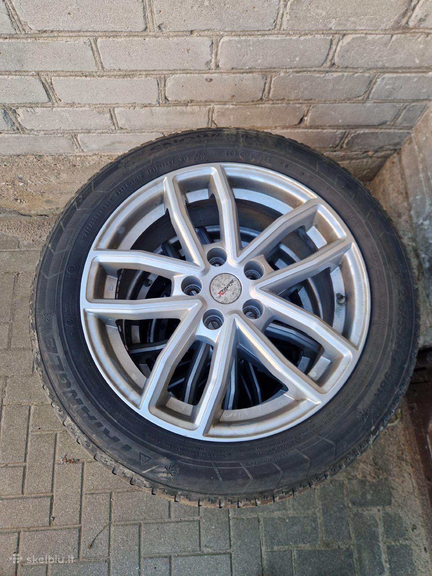 Lexus ratlankiai su žieminėmus padangomis