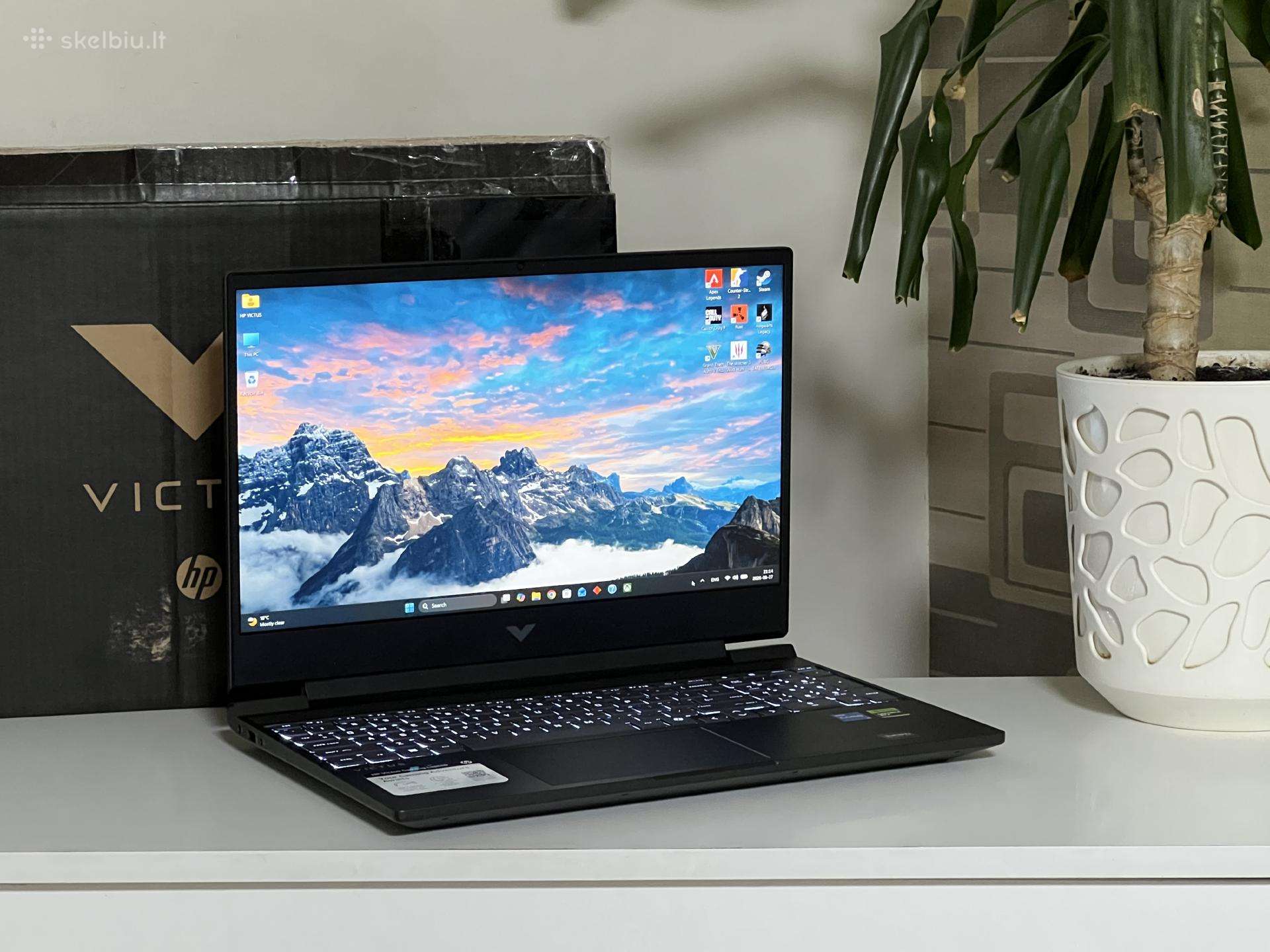 Parduodamas Hp Victus su Rtx 3050 6gb, I5-13k.