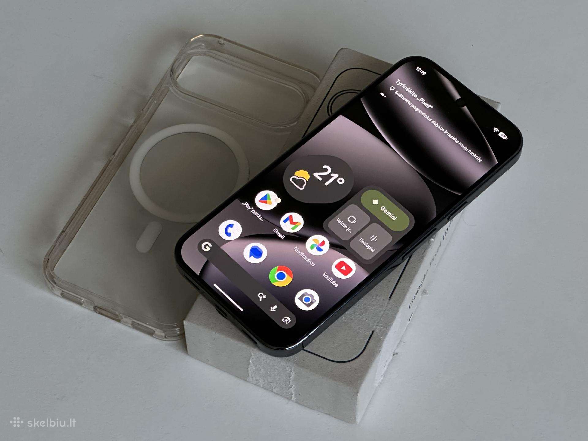 Parduodu Google Pixel 10 Pro 128gb Obsidian Black