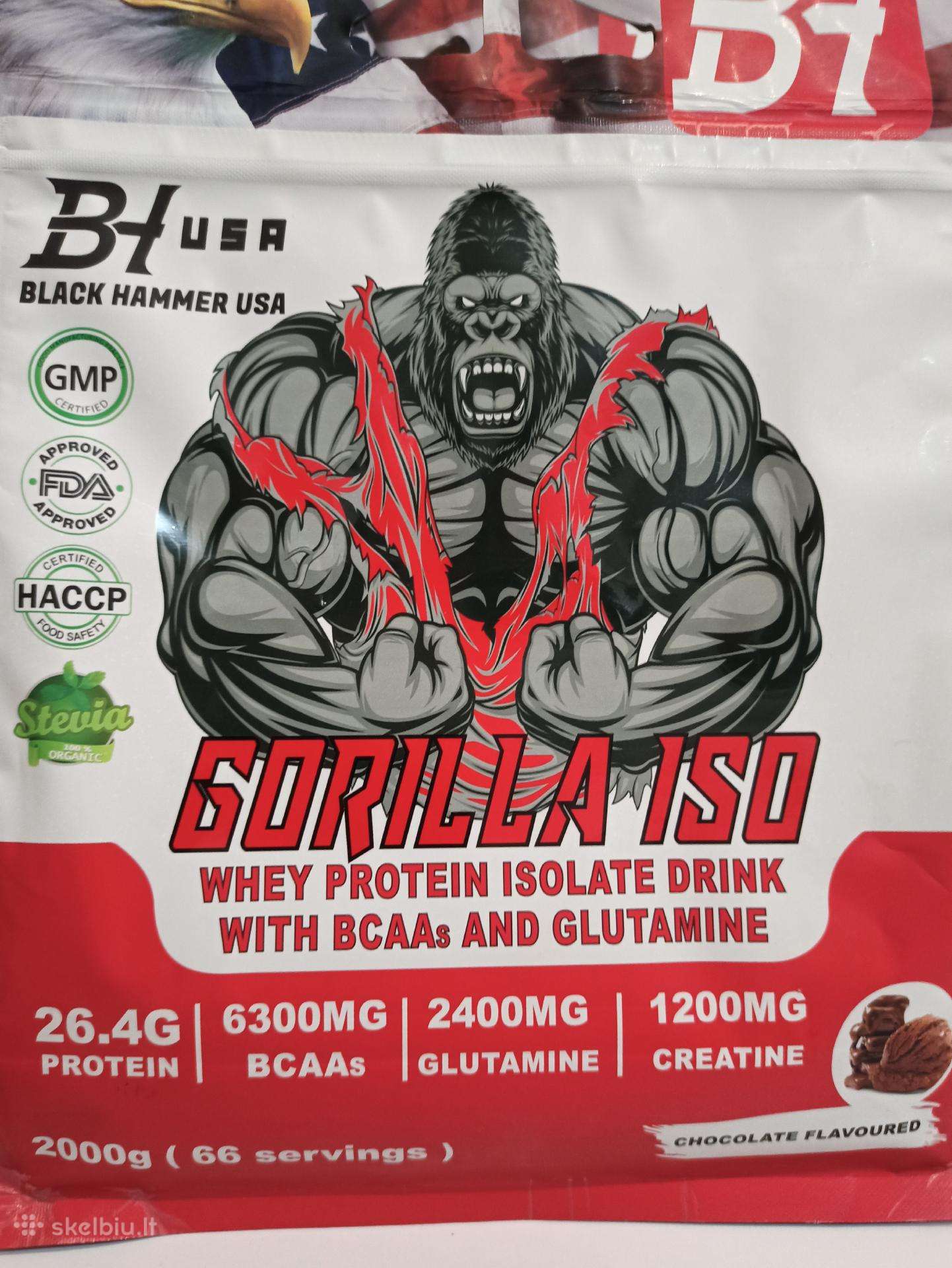 Baltymai sportui / Proteinas / 2 kg maišas