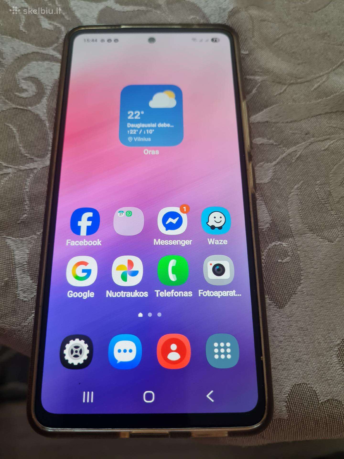 Samsung galaxy A53 5G 256gb tvarkingas telefonas