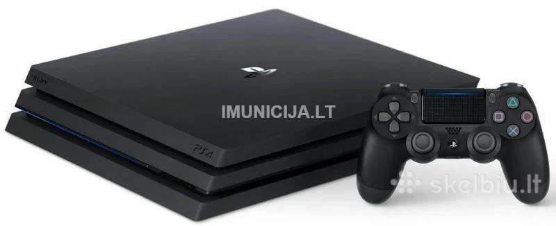 Playstation 4 Pro 1tb + 3 mėn. garantija