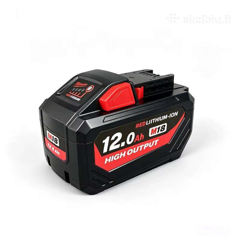 Milwaukee M18 HD 12ah Nauja Baterija