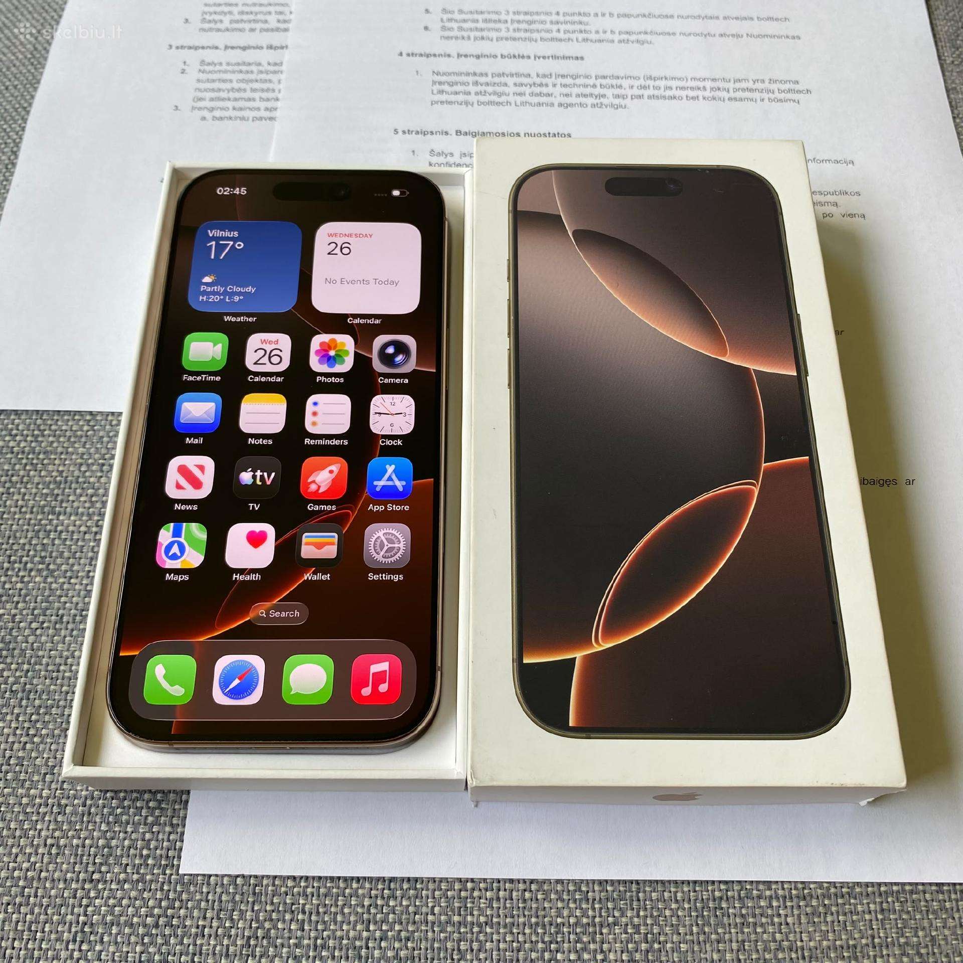 Apple iPhone 16 Pro 128gb Desert Titanium