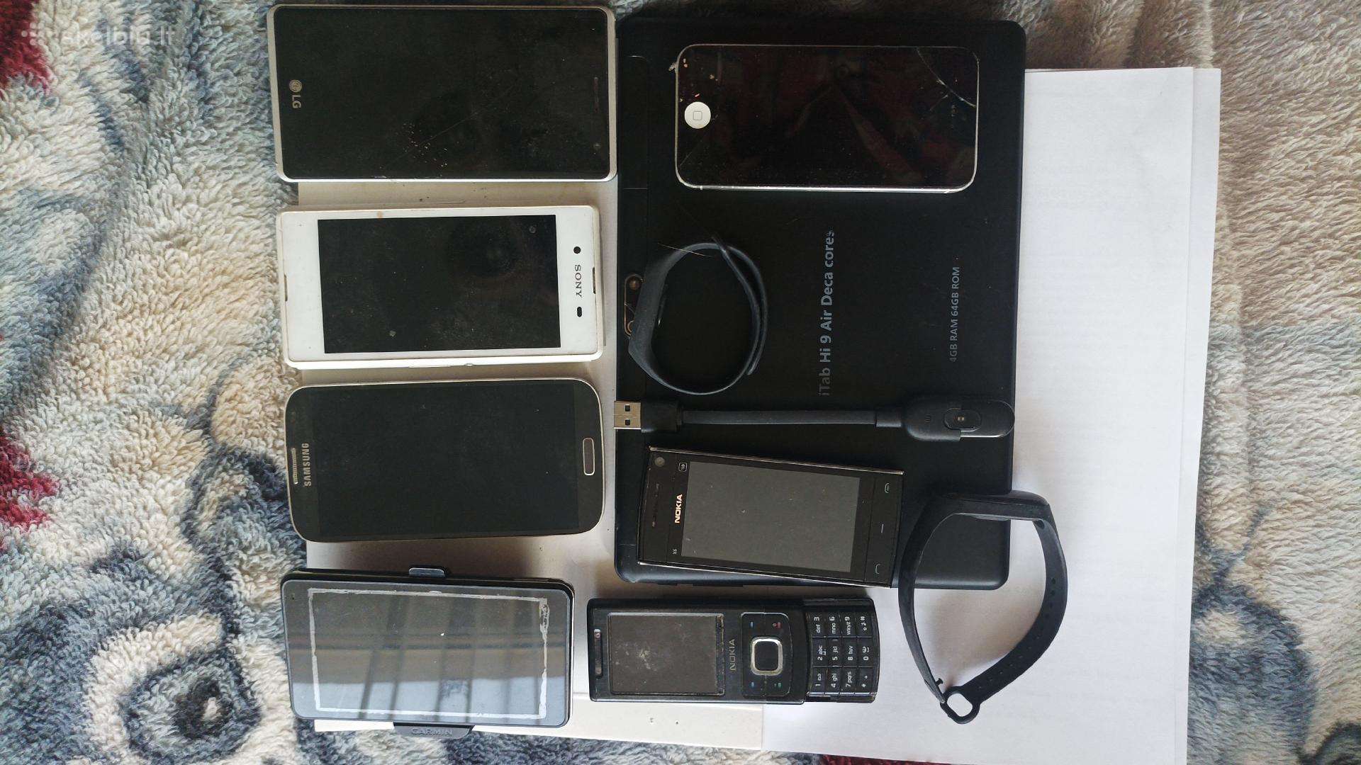 Parduodami telefonai