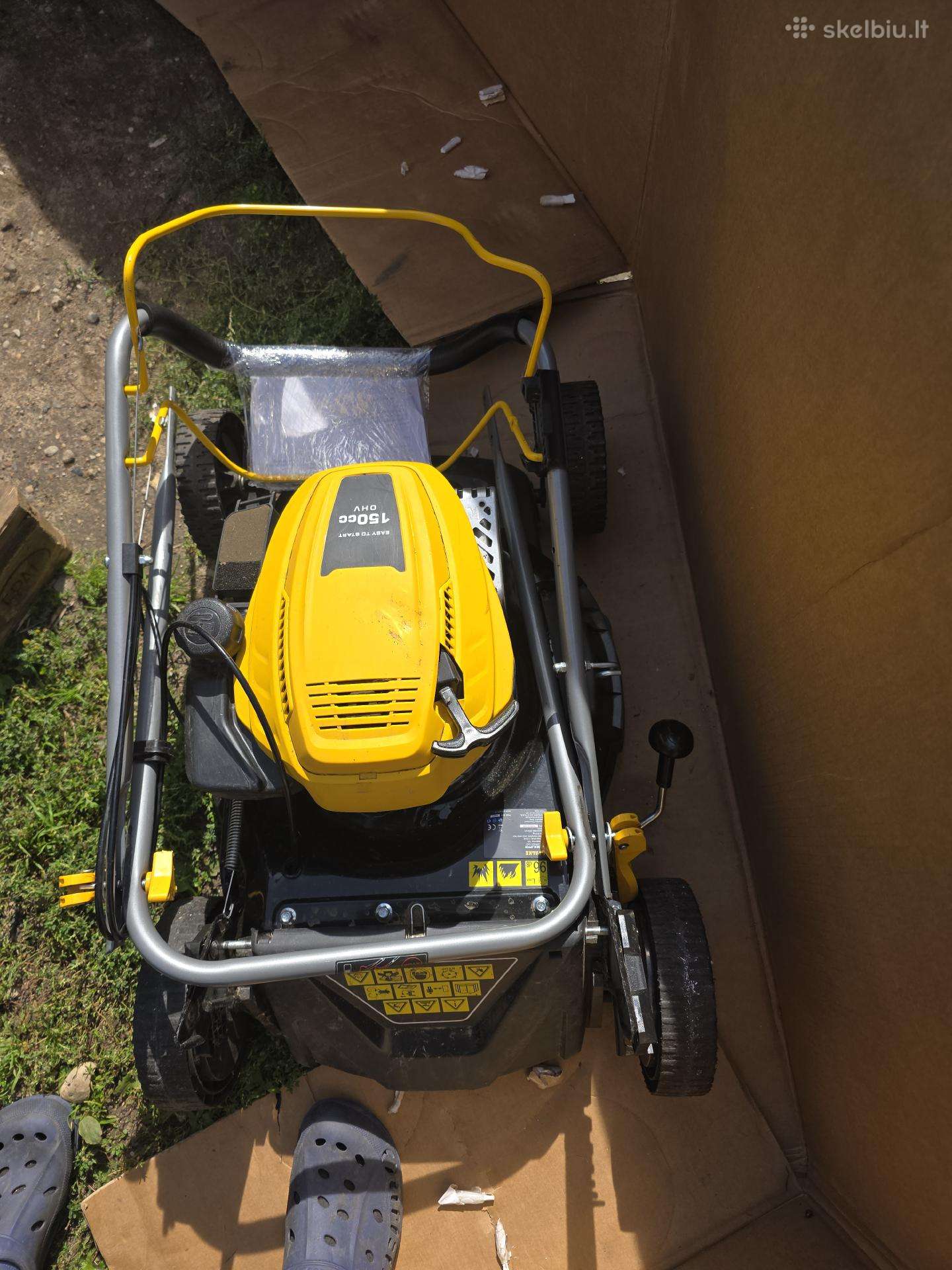 EF, lawn mowers