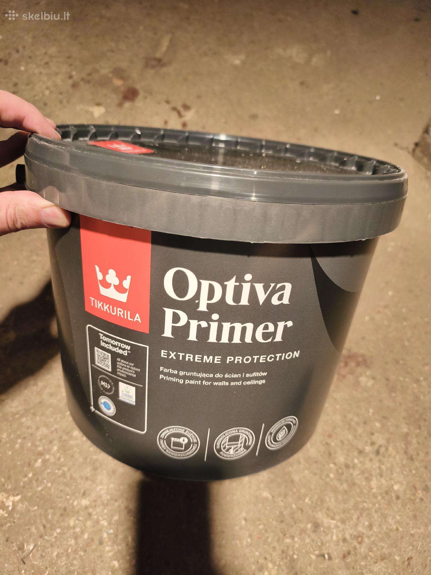Tikkurila Optiva Primer gruntiniai dažai