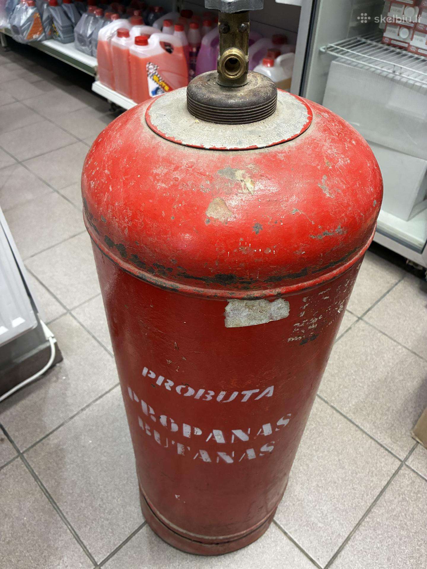 Buitinis dujų balionas. 50 l.