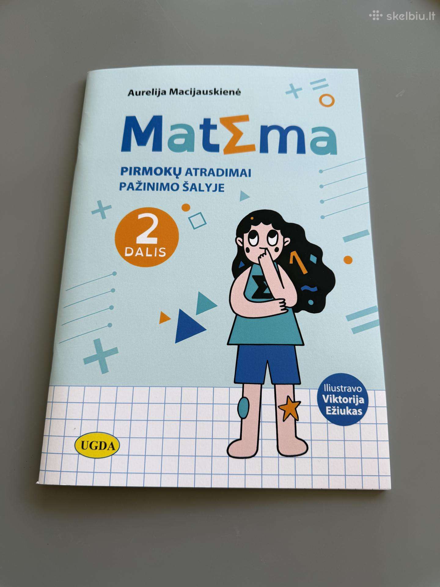 Matema 1 klasei – 2 dalis Ugda Pirmokų atradim