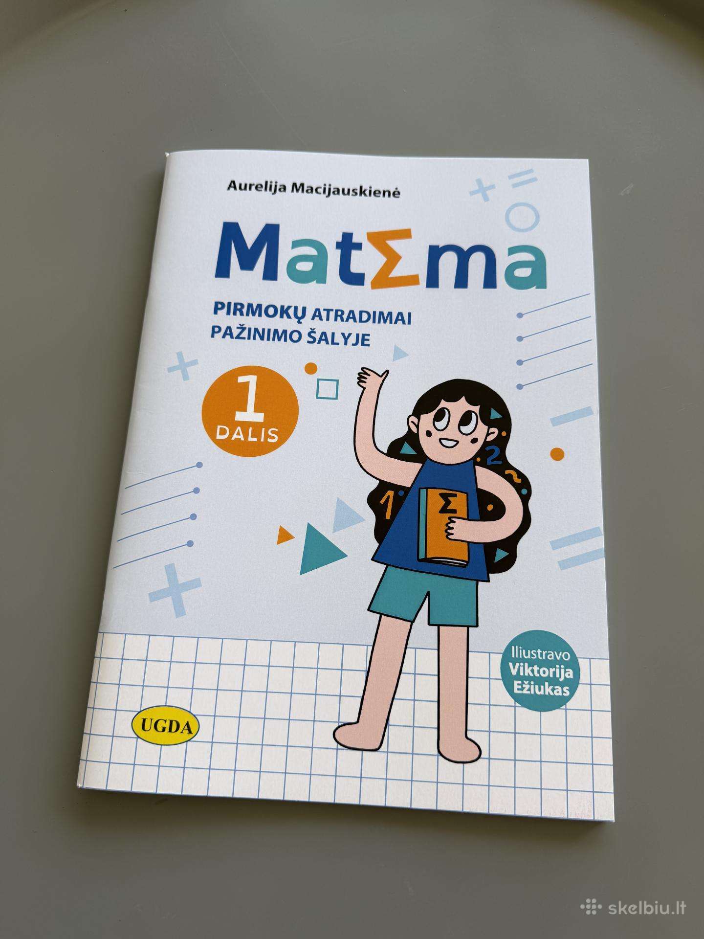 Matema 1 klasei – 3 dalis Ugda Pirmokų atradim