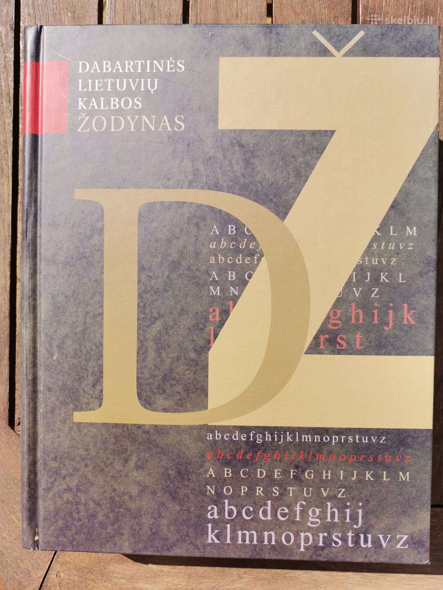 Knygos: Antikos ir dabartinės liet.k. žodynas