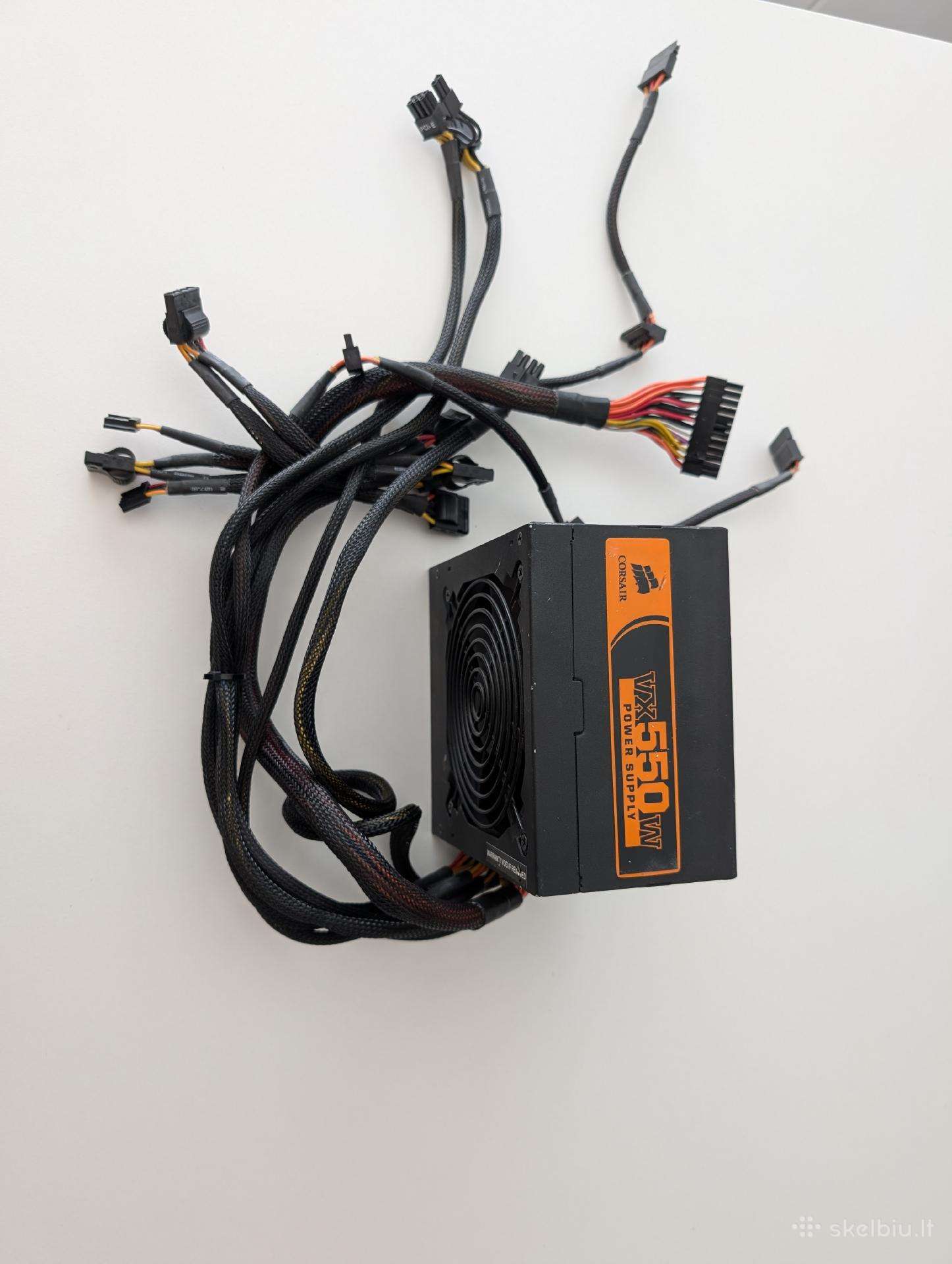 Corsair Vx550 maitinimo blokas