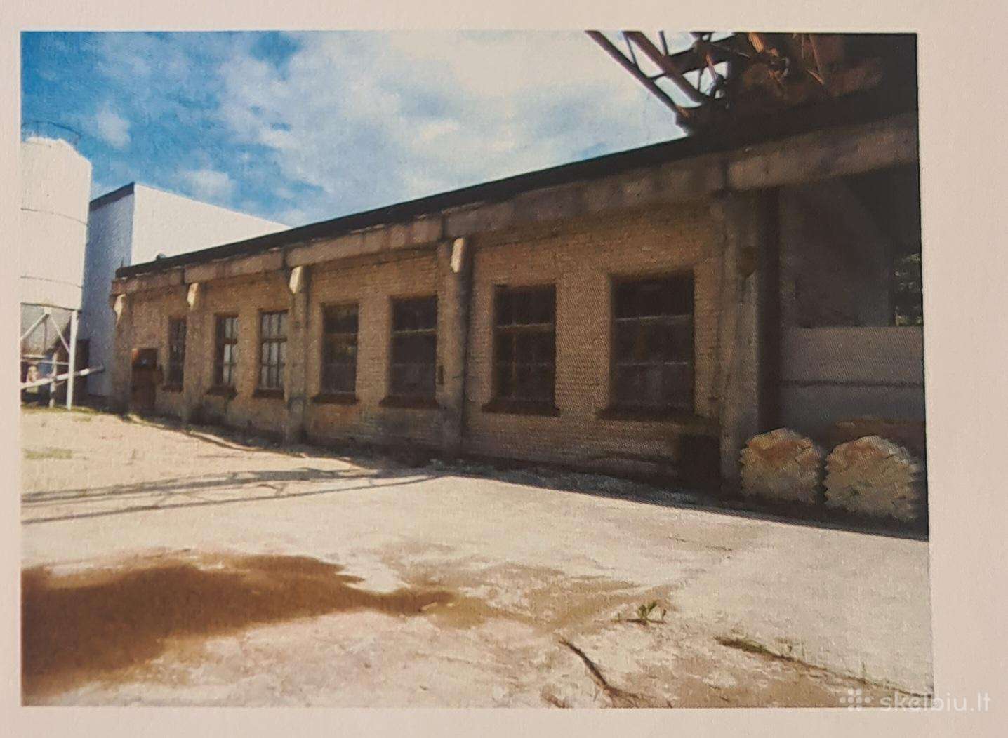 Sandėlis- garažas