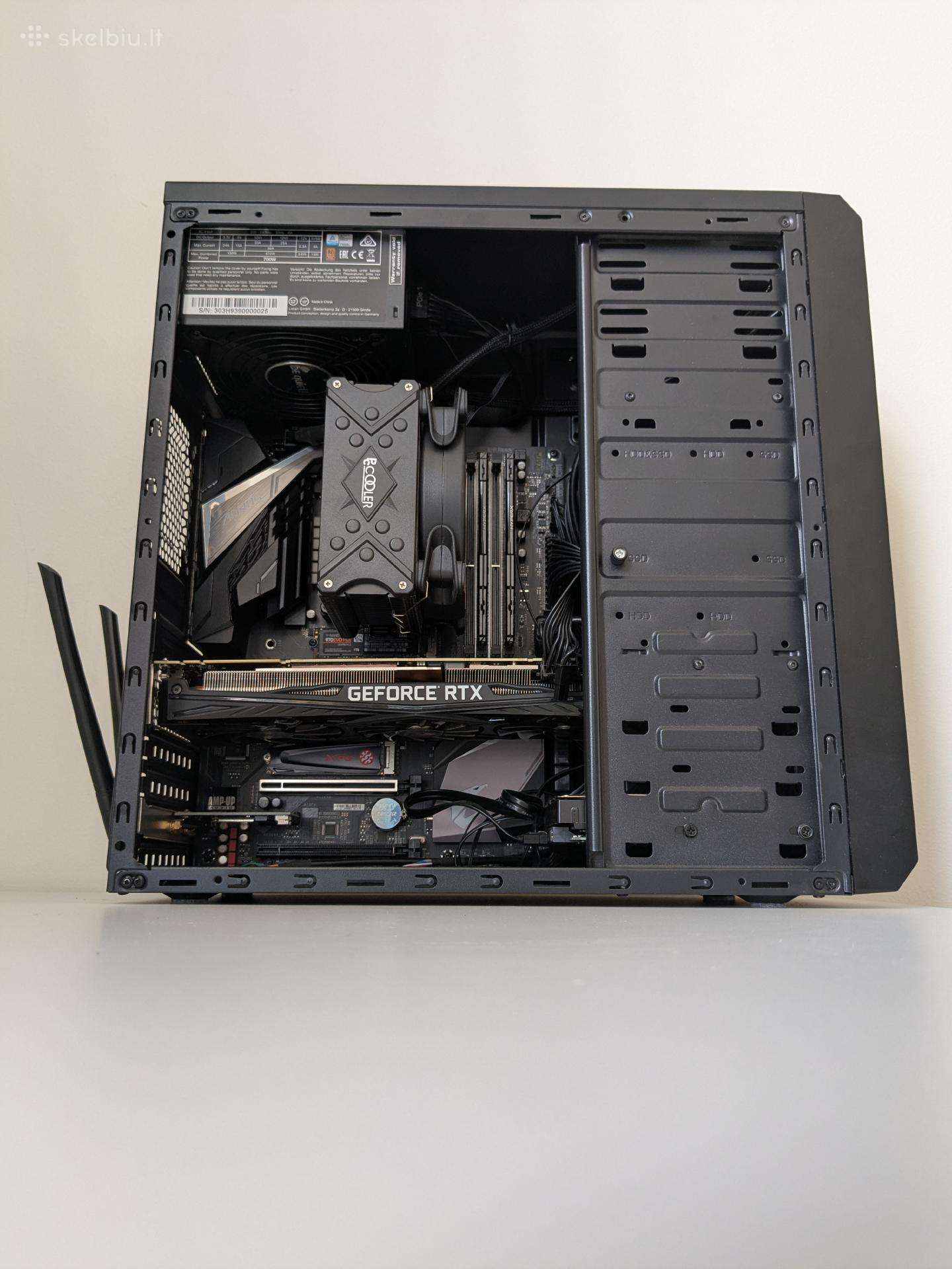 Intel i9-9900 / Rtx 2080 / 32gb / 3.5tb / Wi-fi 6