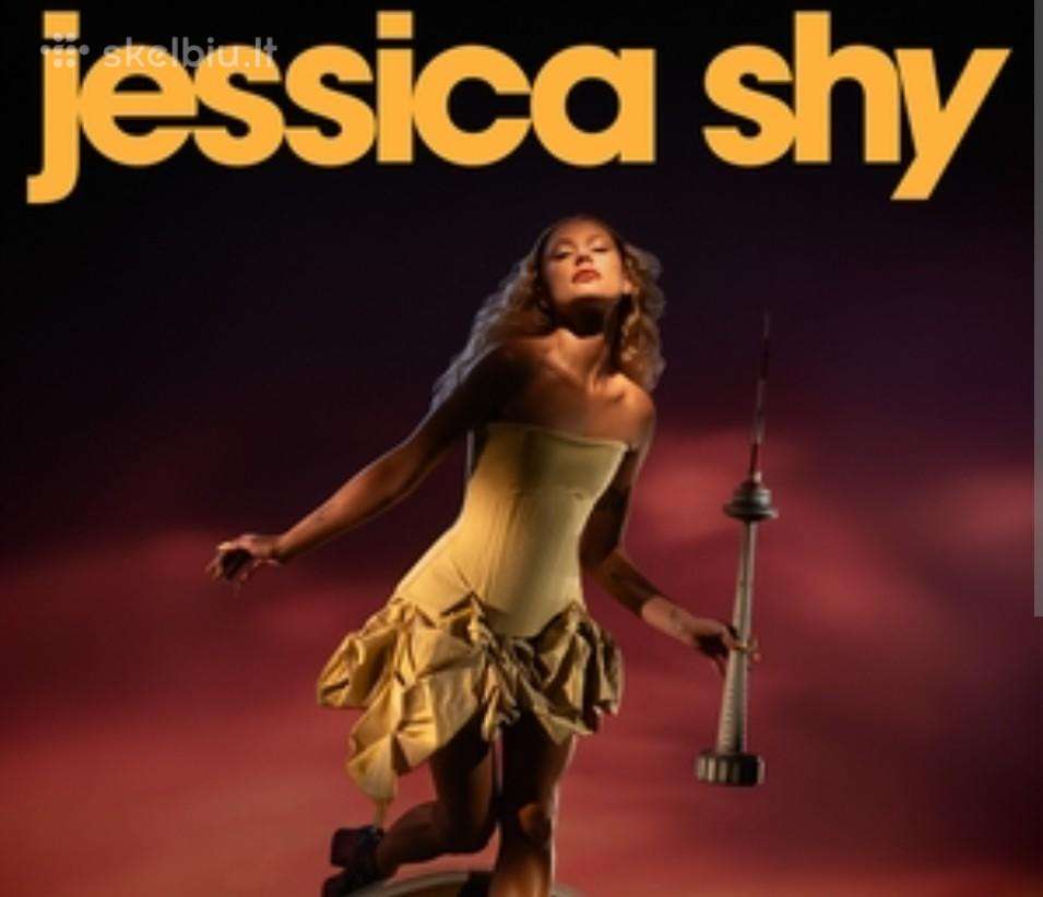 3 bilietai į Jessica Shy koncertą