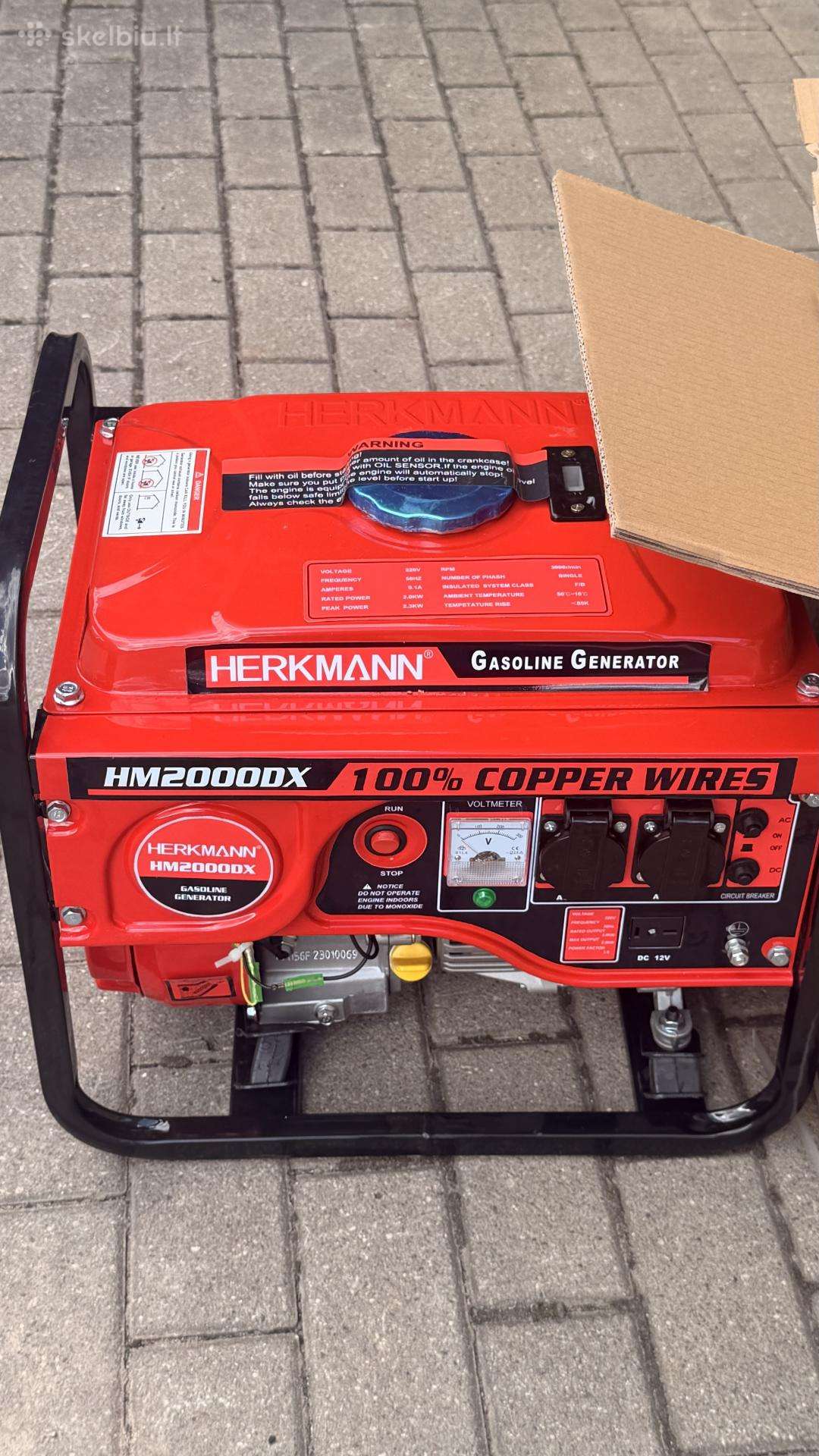 Generatorius 2kw