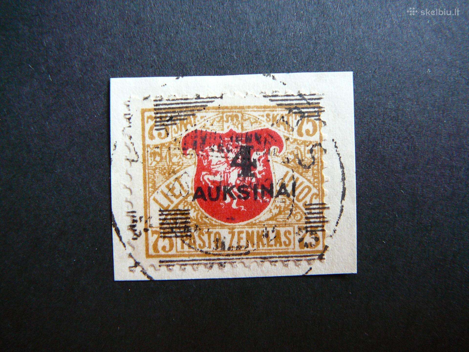Lietuva 1922 4a/75sk. antsp. lit117a