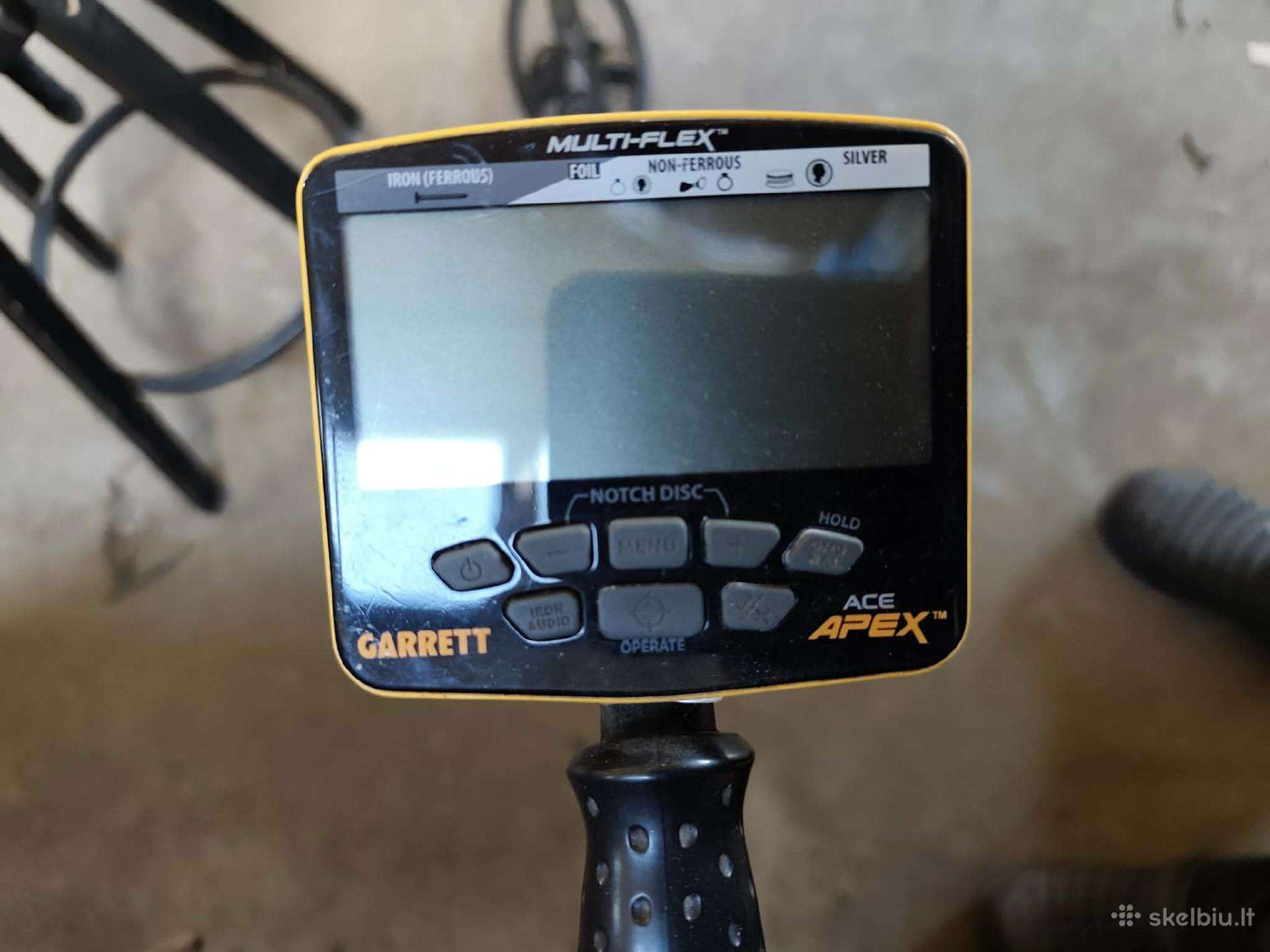 Parduodu Garrett Ace Apex metalo detektorių
