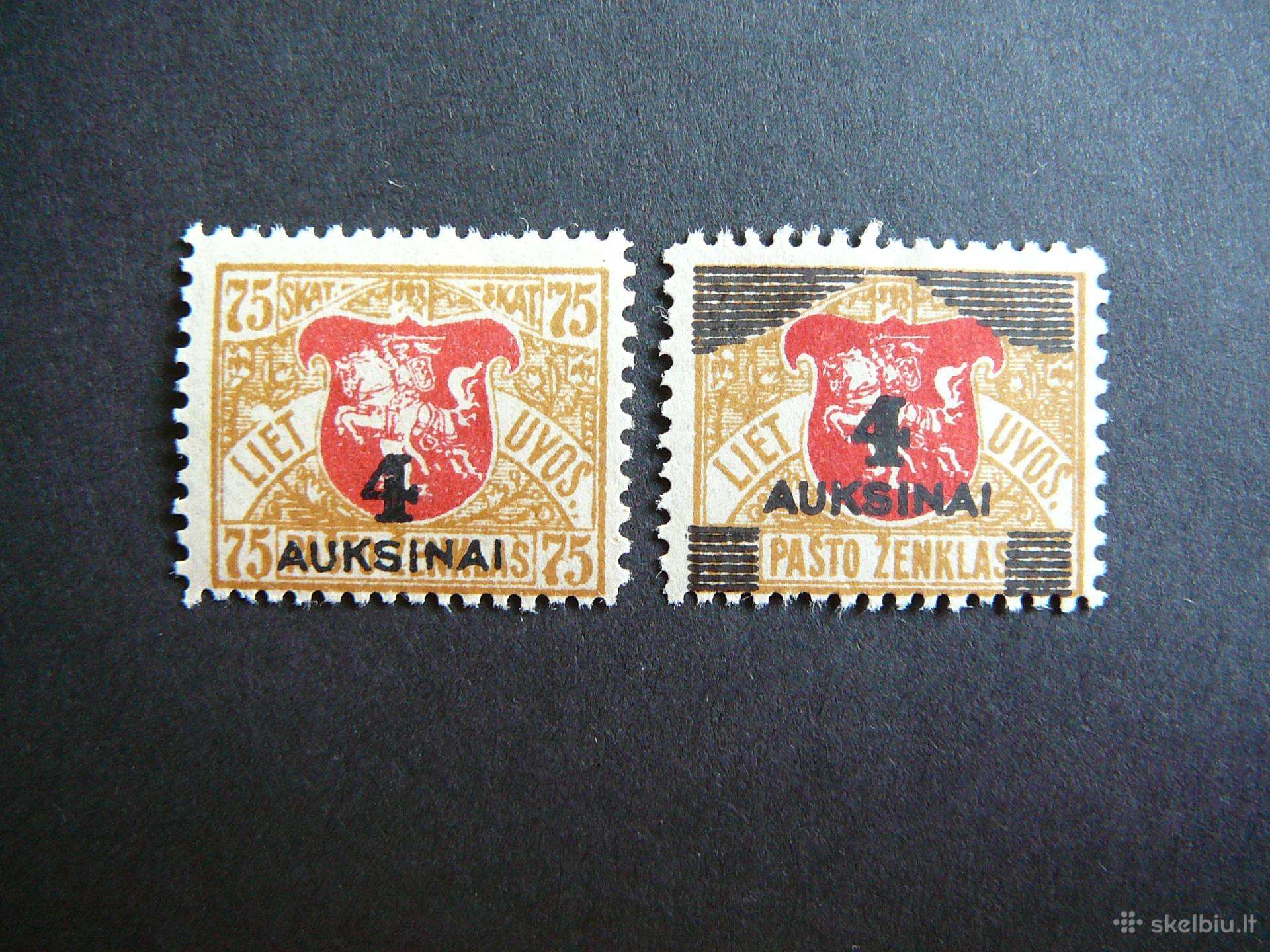Lietuva 1922 svarus lit116/7sp