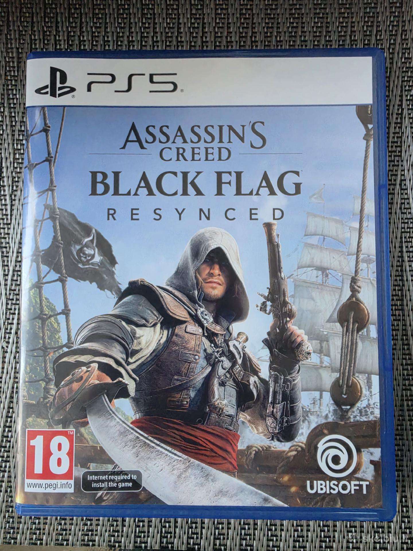 Parduodu Assassins creed black flag resynced