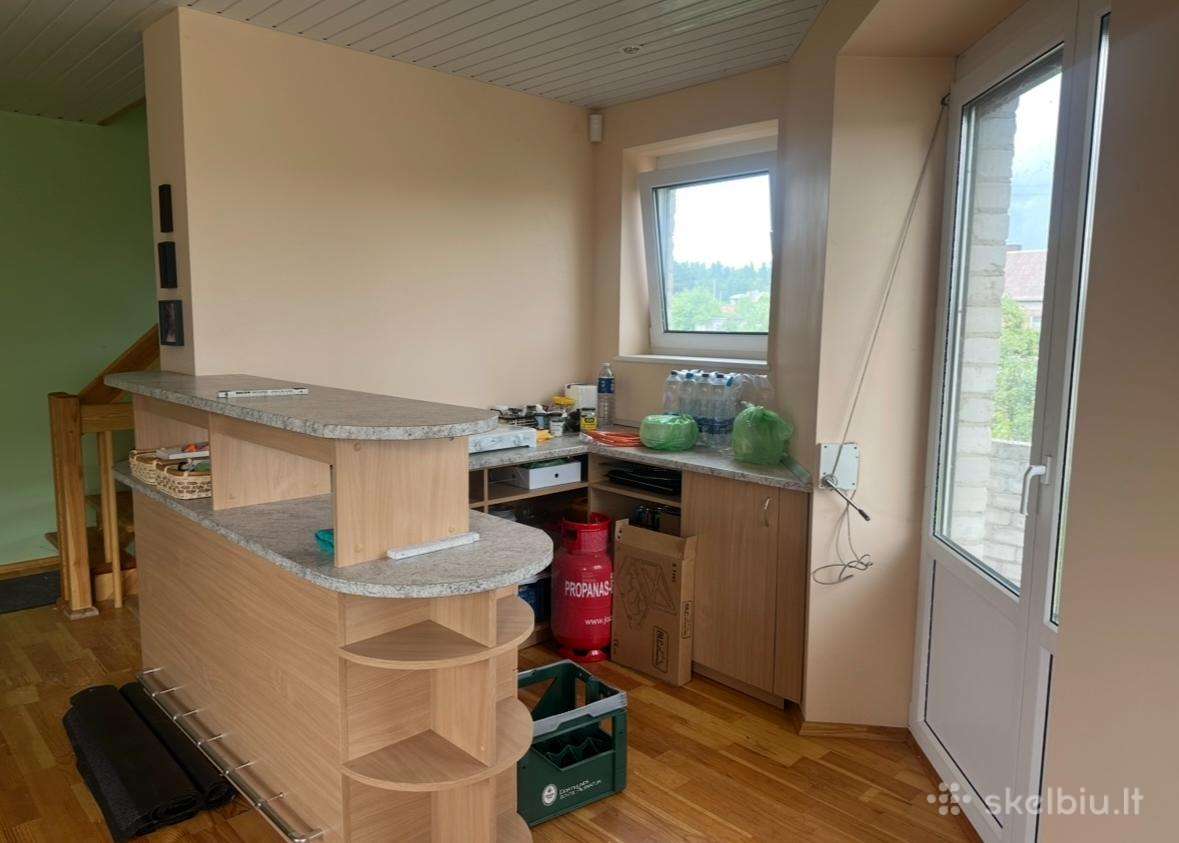 Sodo virtuvinis komplektas/baras. Kiškėnuose