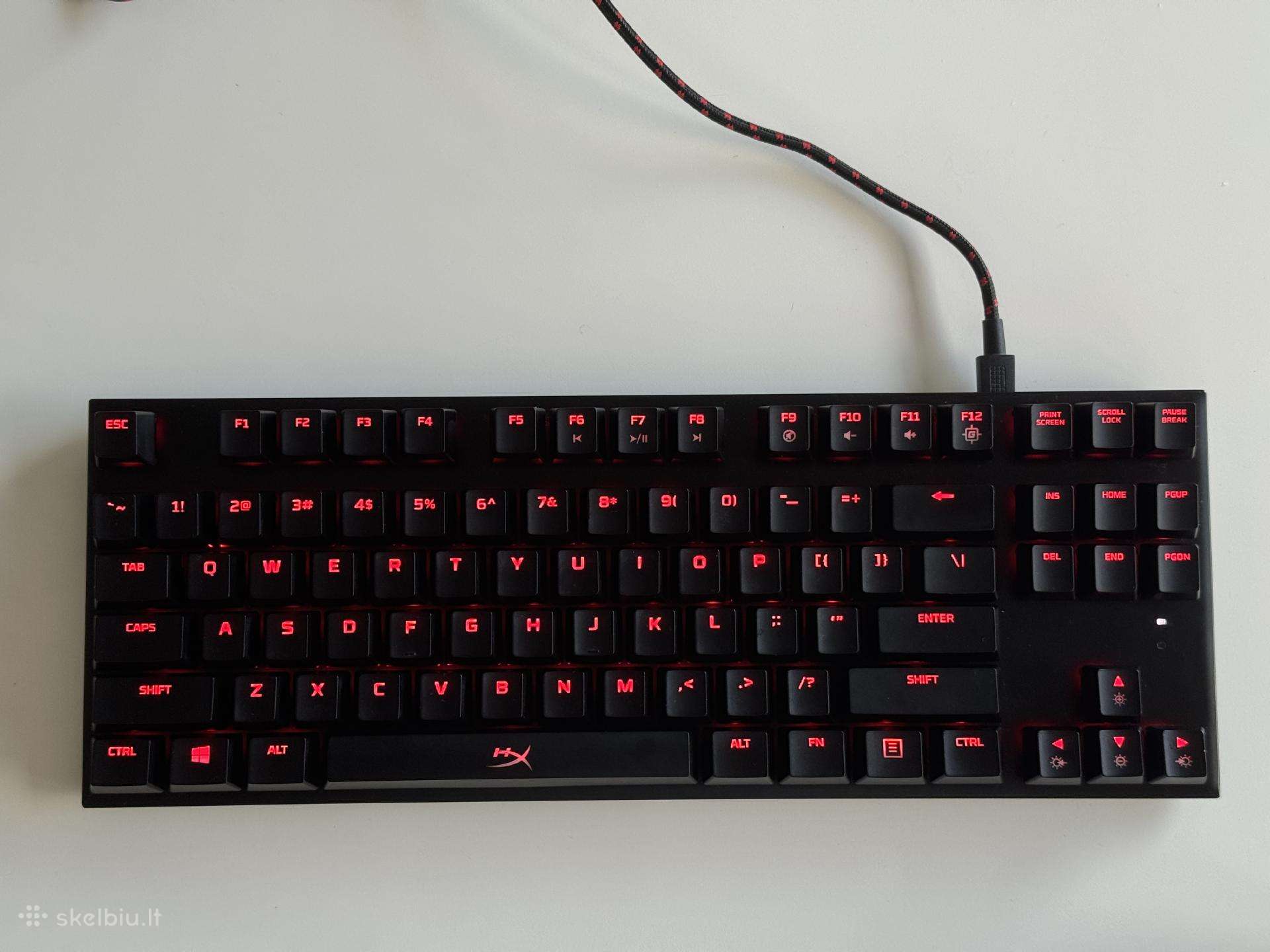 Hyperx klaviatūra alloy fps pro