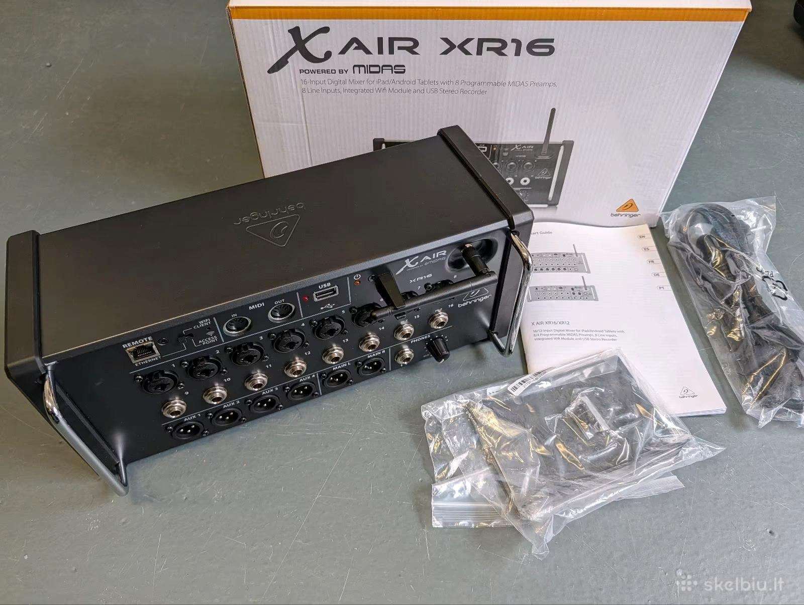 Behringer x air xr 16