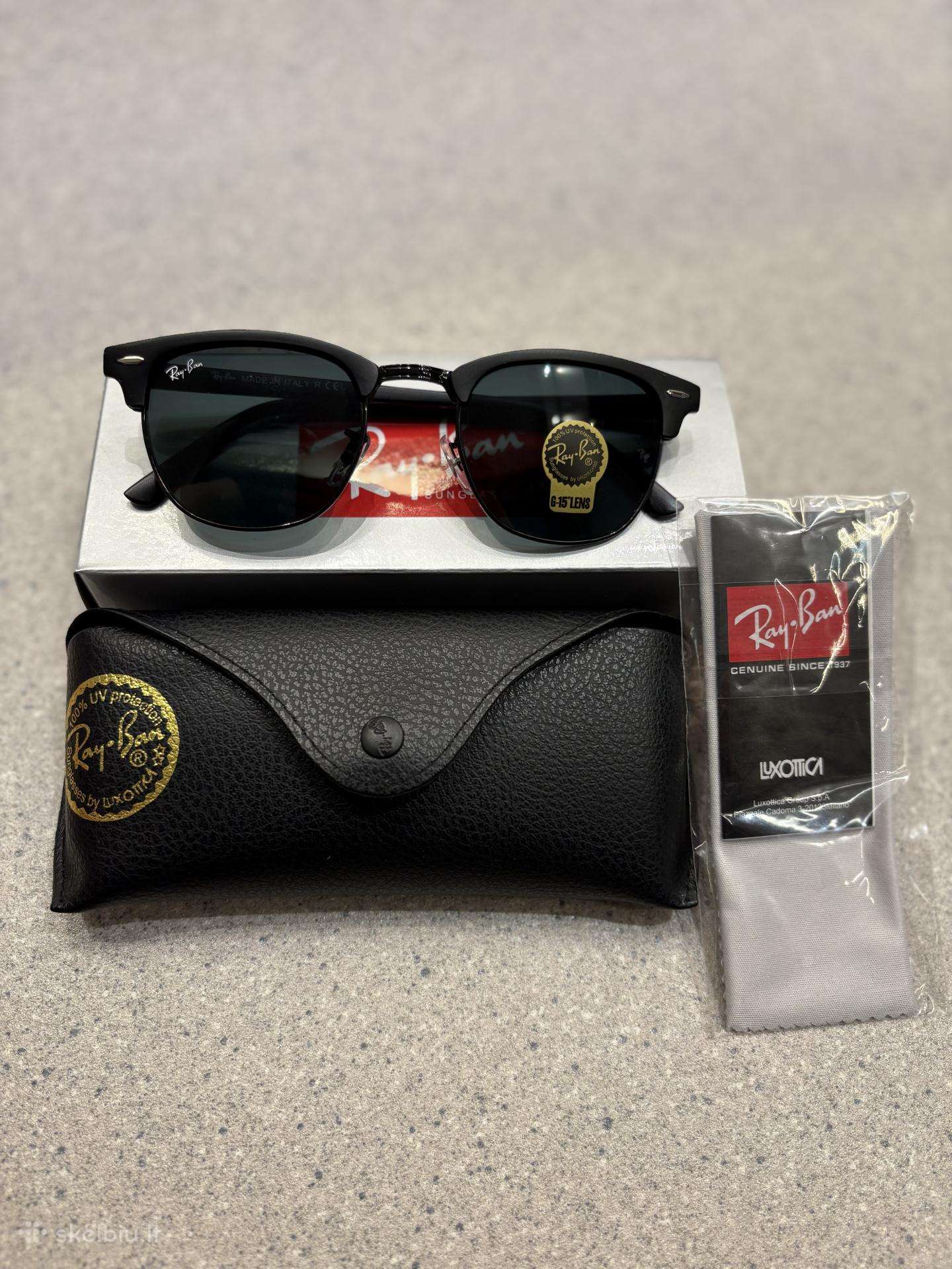 Ray-ban Clubmaster stiliaus akiniai nuo saulės