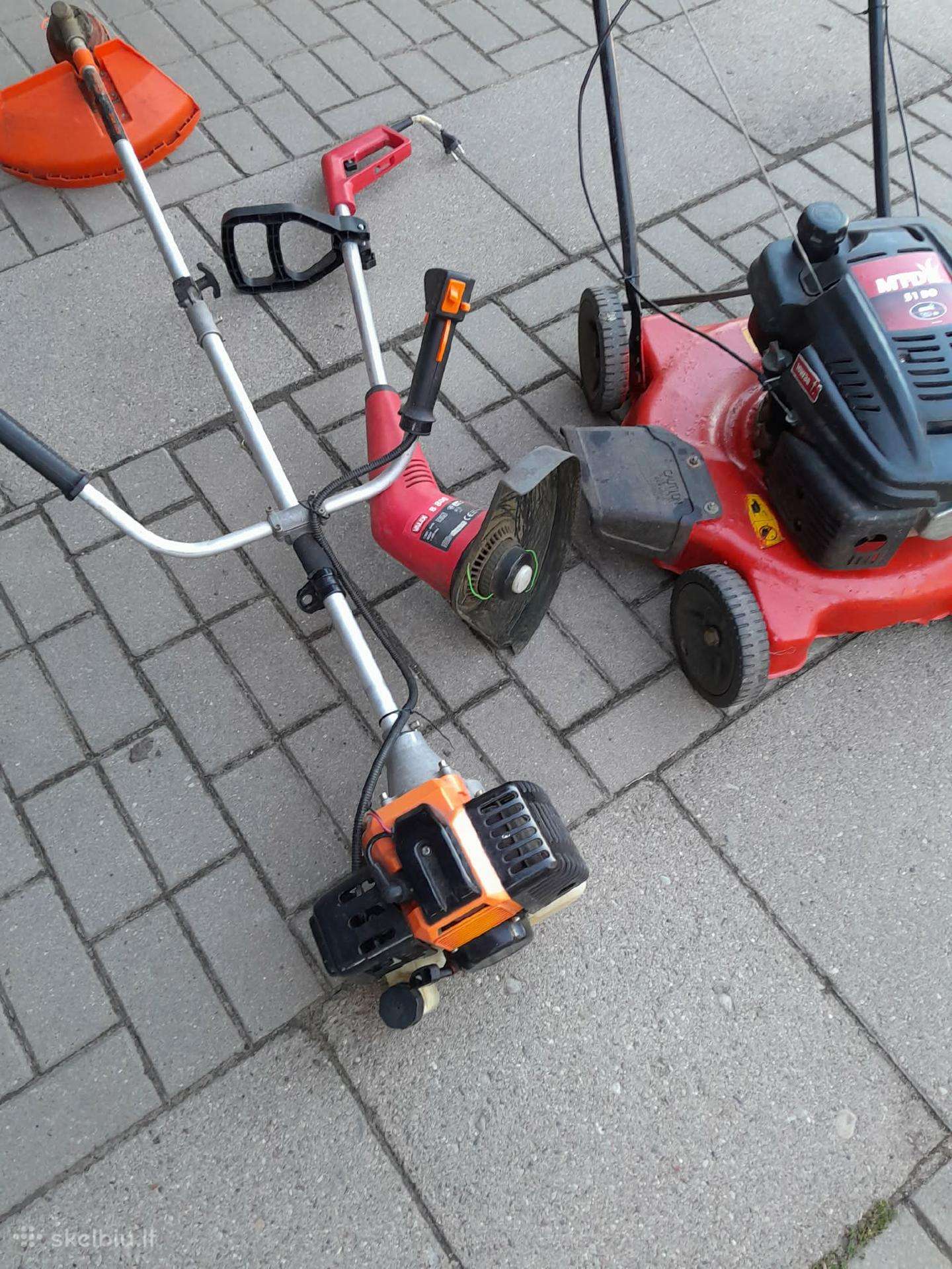 Žoliapjovė ir trimeriai