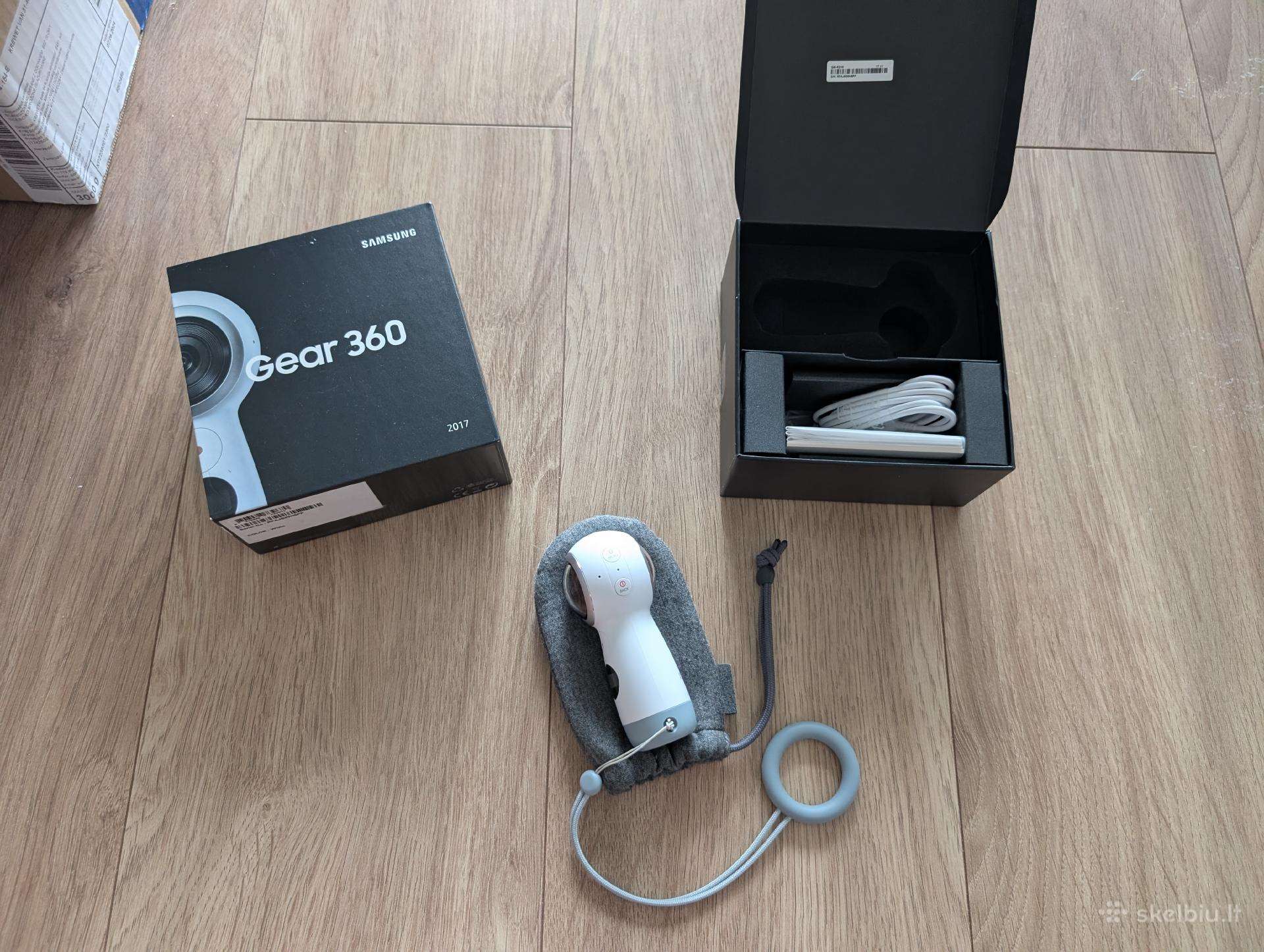 Samsung gear 360 veiksmo kamera